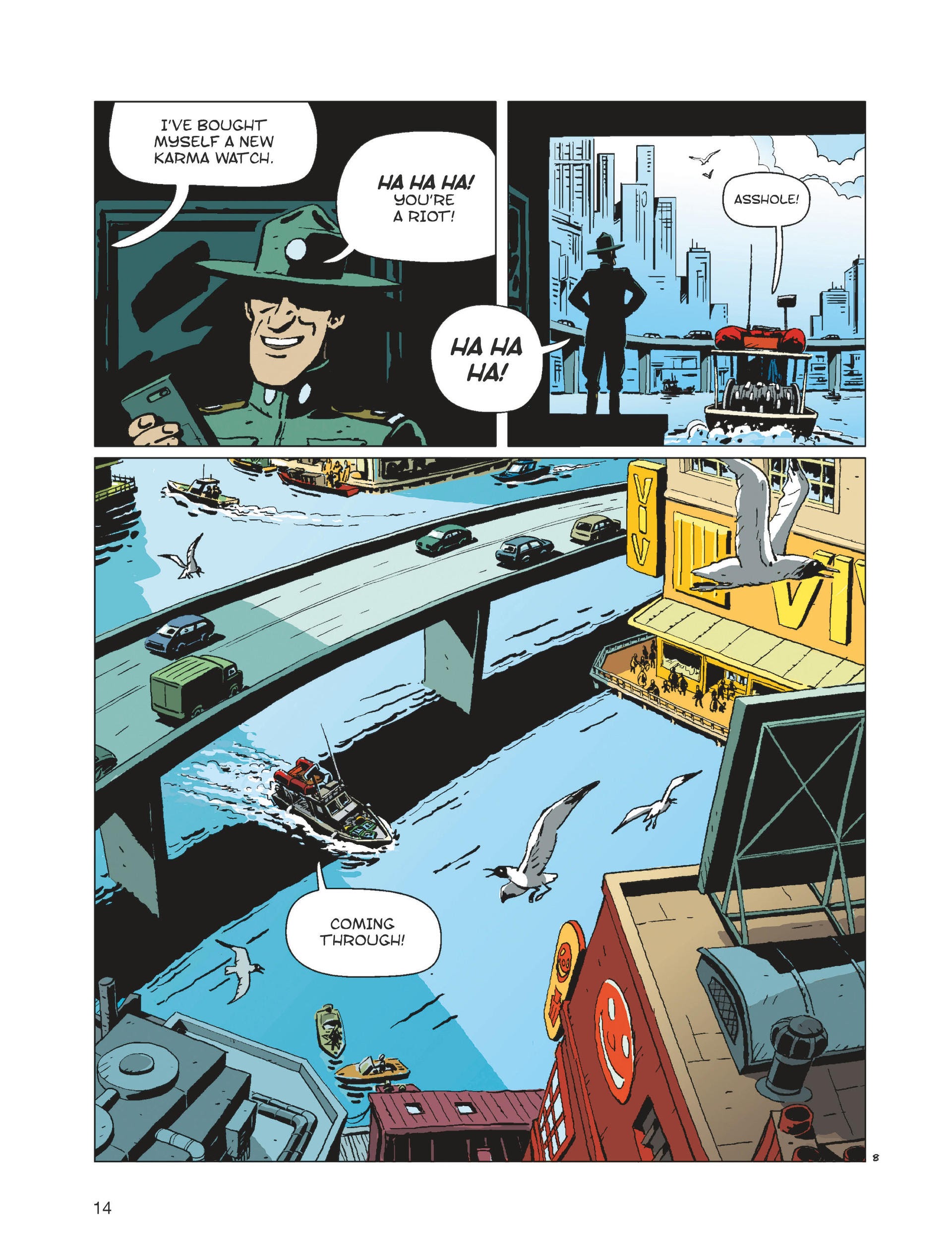 Read online Karma City comic -  Issue #1 - 14