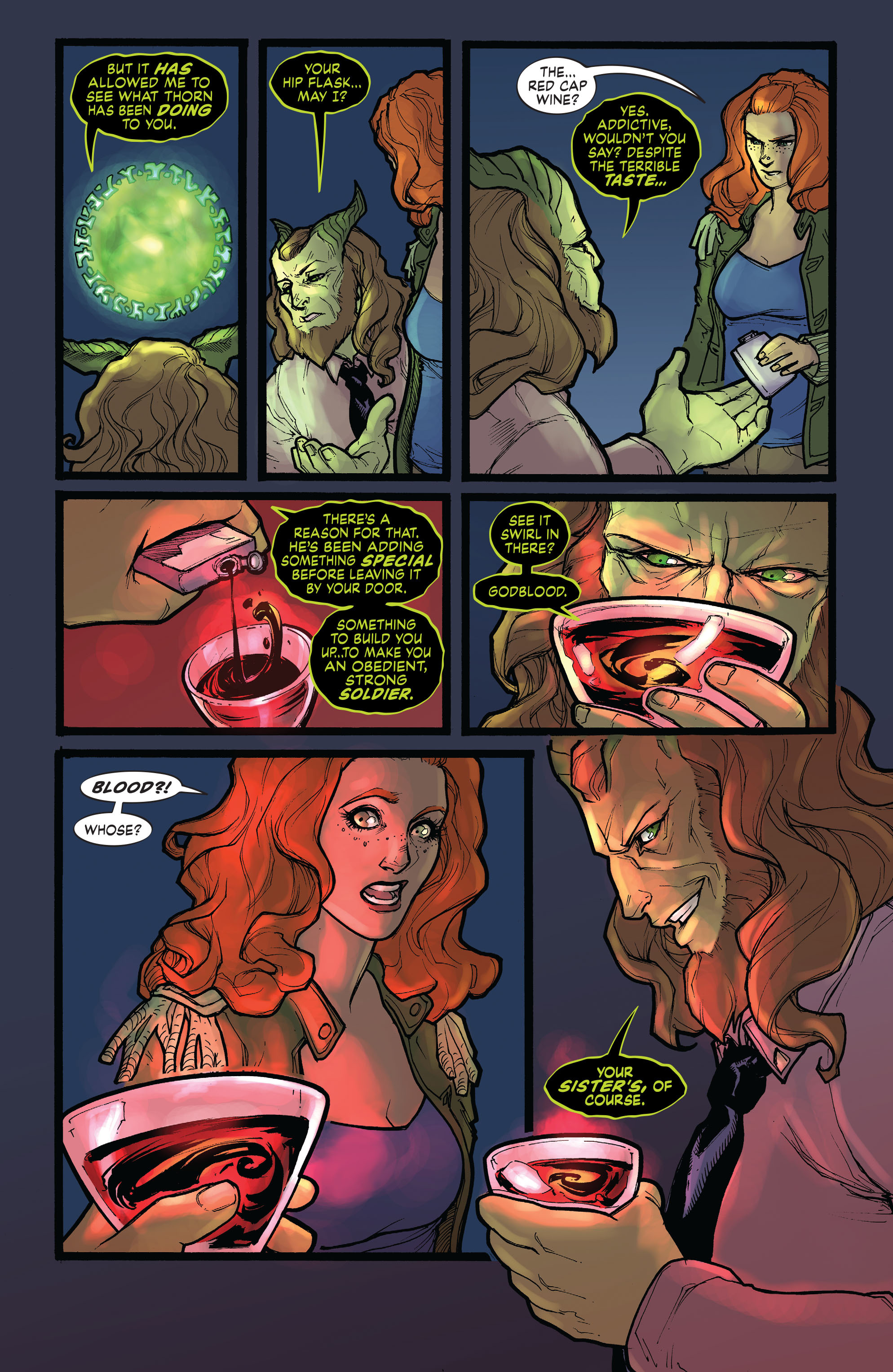 Read online Red Thorn comic -  Issue #6 - 7
