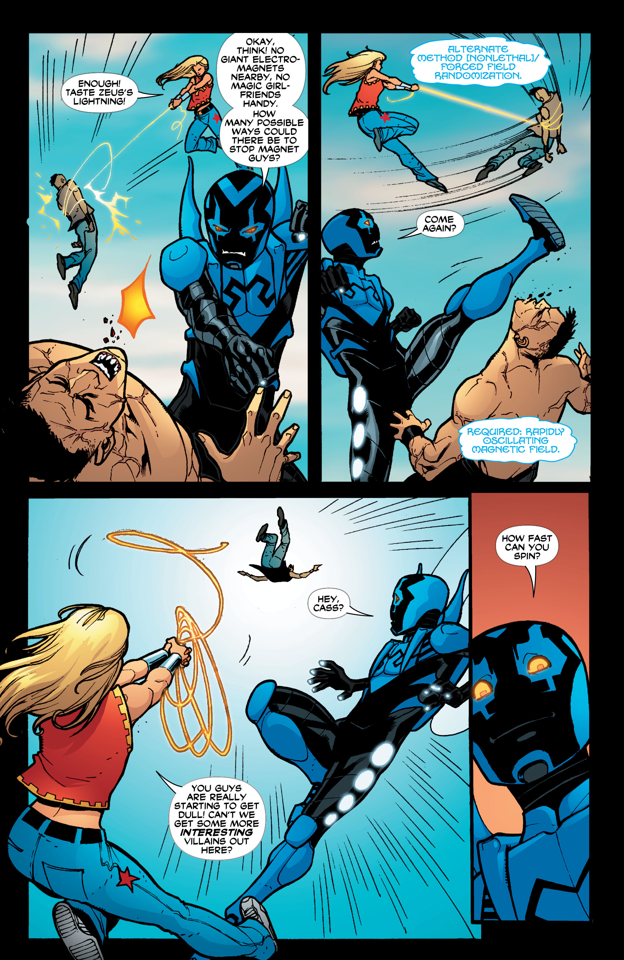 Read online Blue Beetle (2006) comic -  Issue #33 - 17