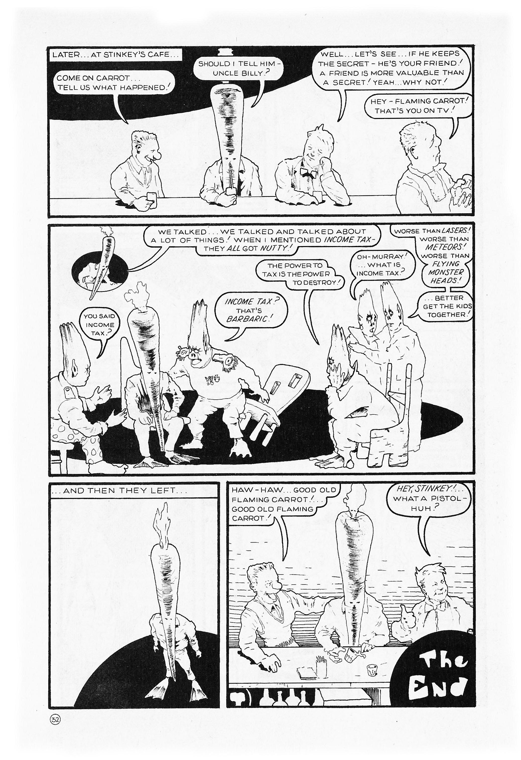 Read online Flaming Carrot Comics (1984) comic -  Issue #1 - 34