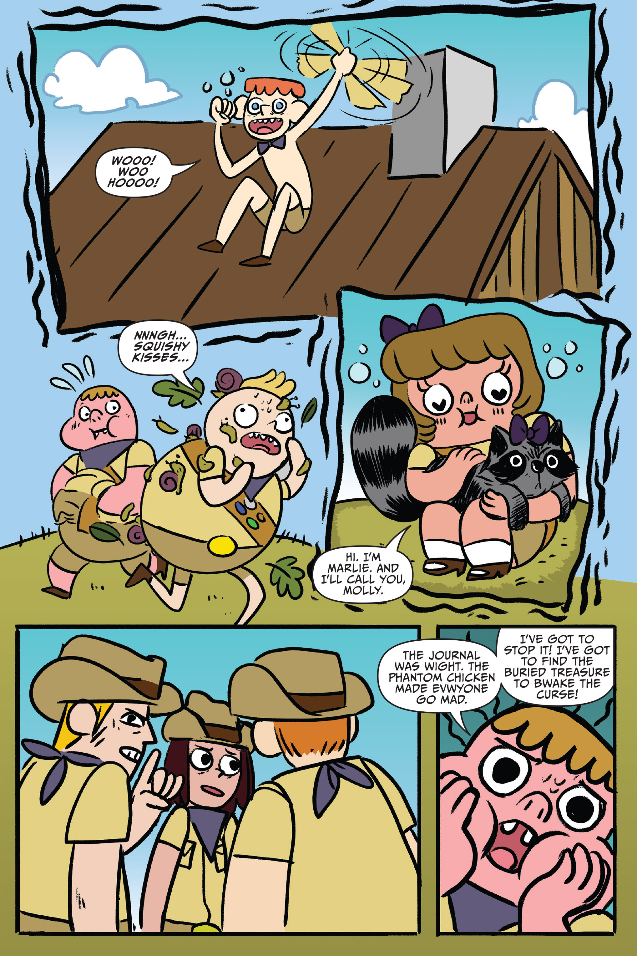 Read online Clarence: Chicken Phantom comic -  Issue # Full - 109