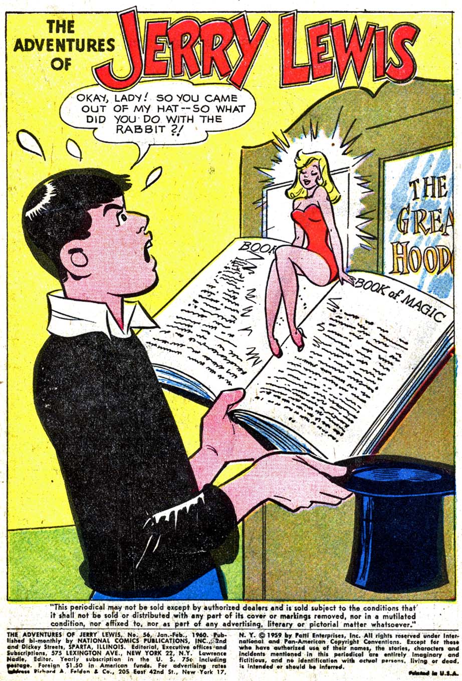 Read online The Adventures of Jerry Lewis comic -  Issue #56 - 3