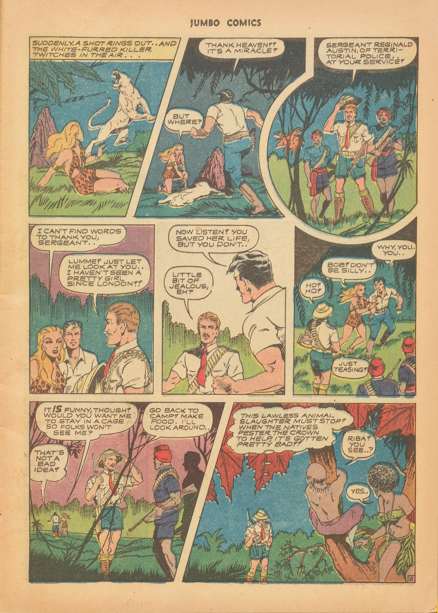 Read online Jumbo Comics comic -  Issue #55 - 7