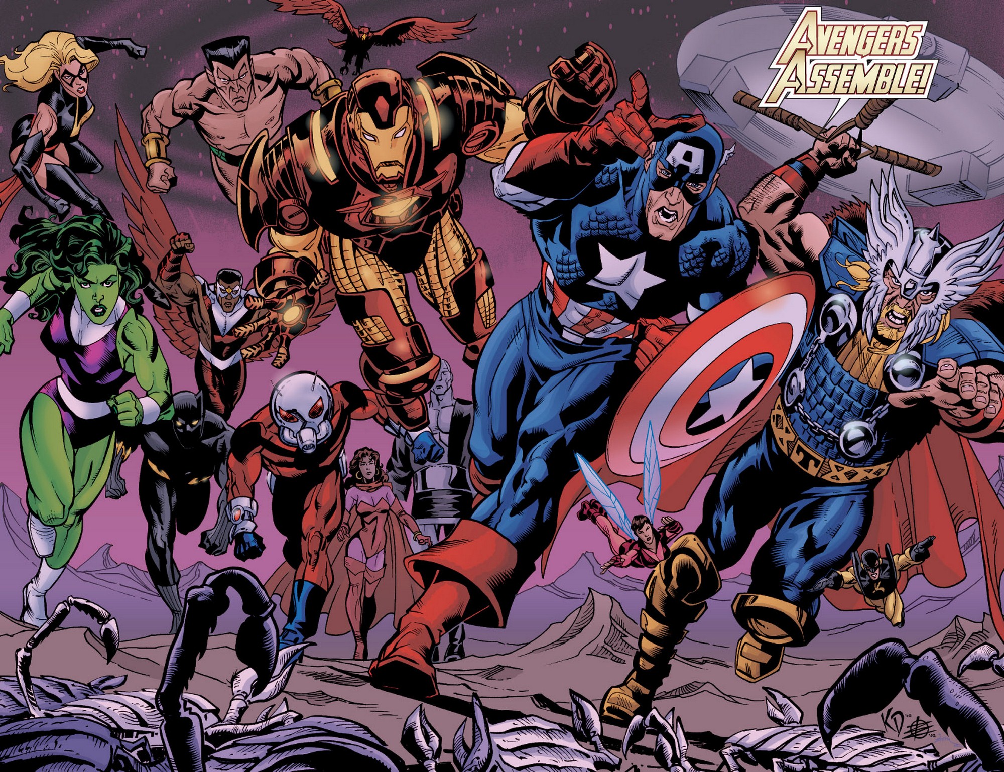 Read online Avengers (1998) comic -  Issue #60 - 14