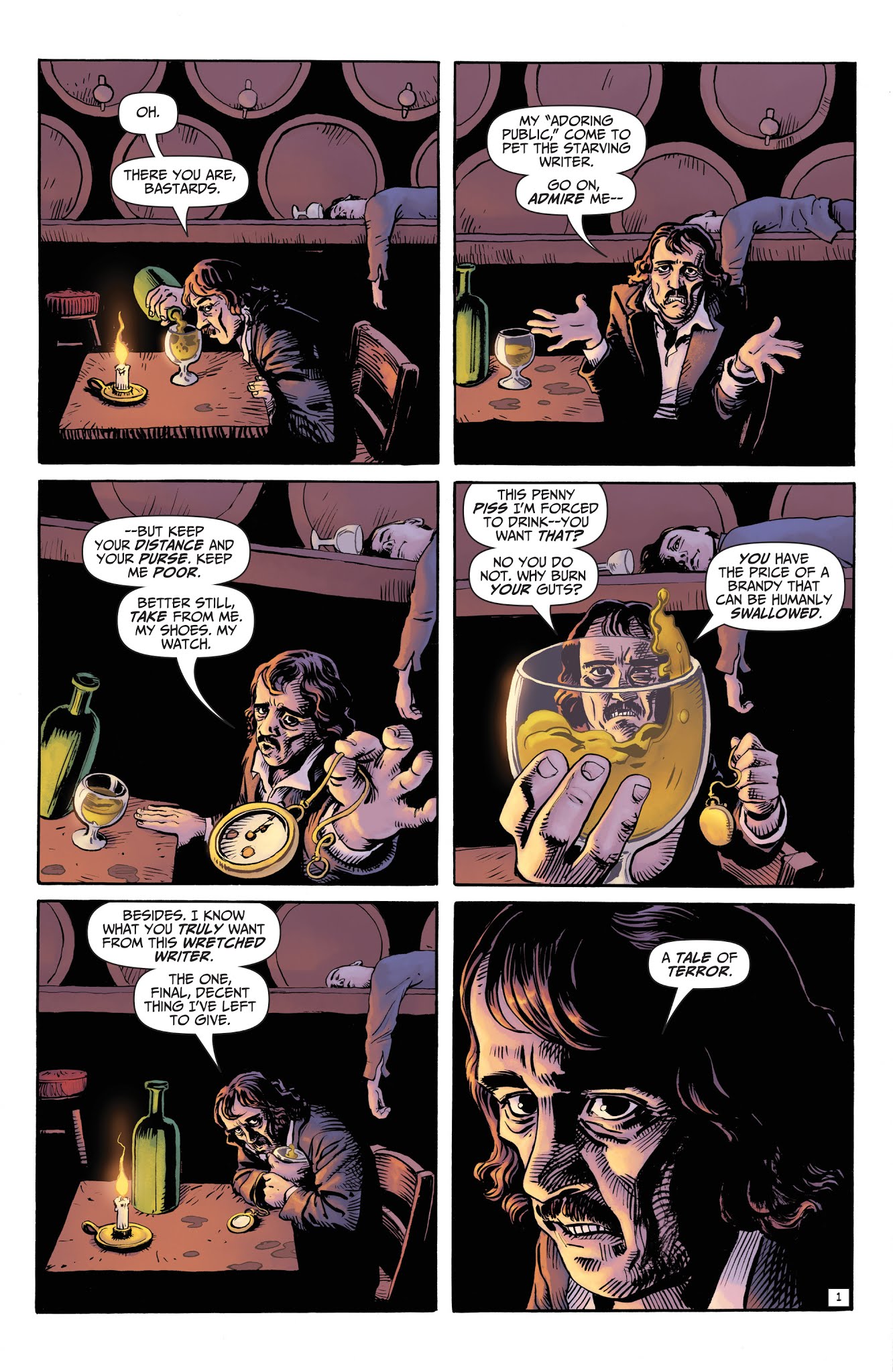 Read online Edgar Allan Poe's Snifter of Terror comic -  Issue #1 - 3