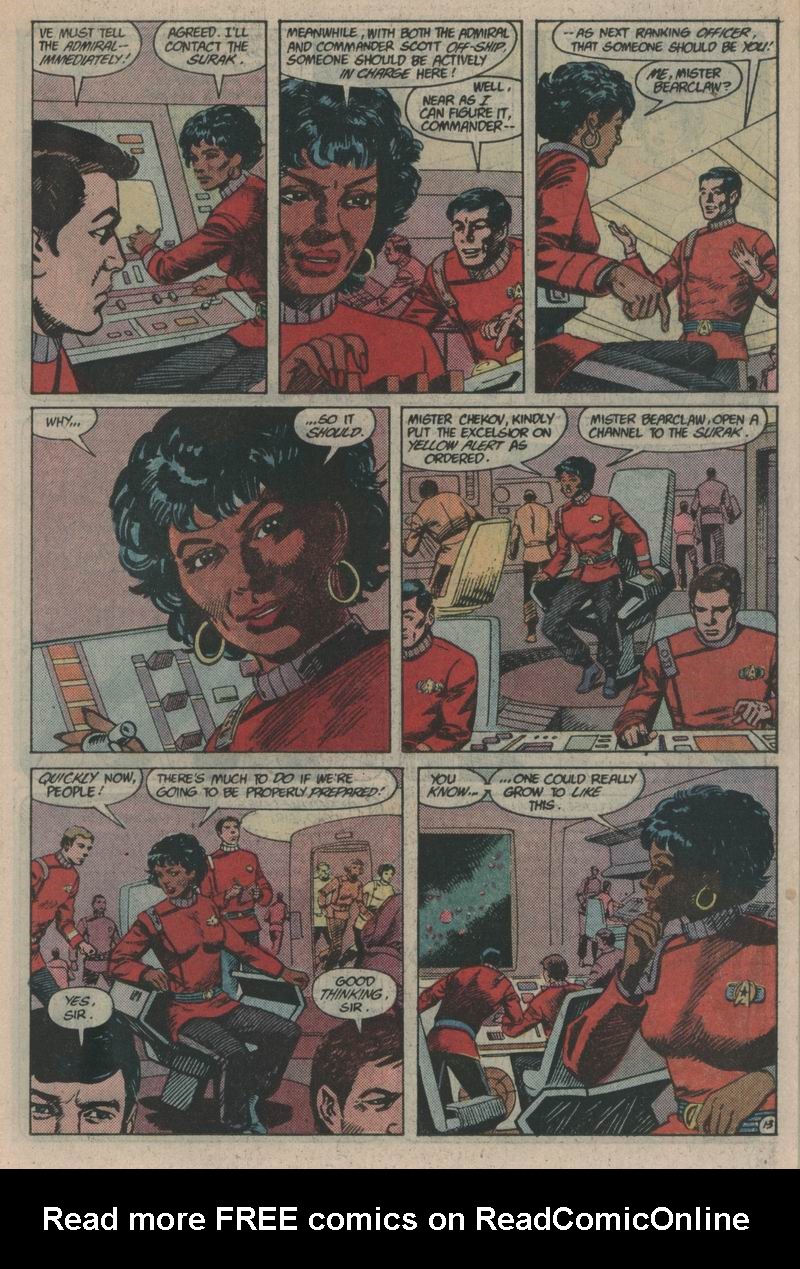 Read online Star Trek (1984) comic -  Issue #34 - 14