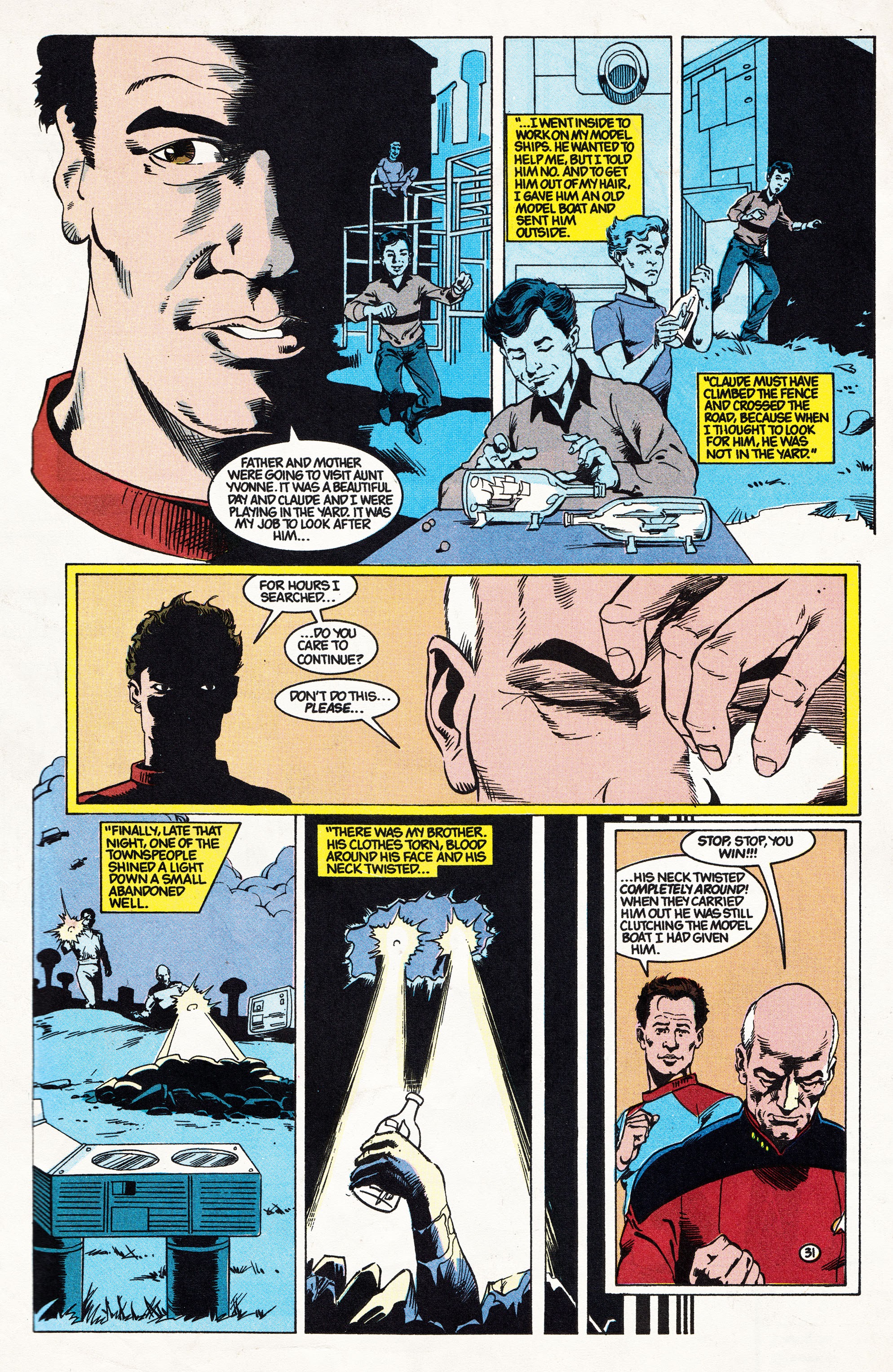 Read online Star Trek: The Next Generation: The Gift Facsimile Edition comic -  Issue # TPB - 33