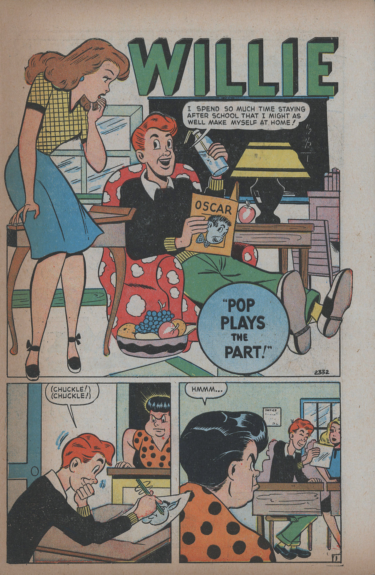 Read online Willie Comics (1946) comic -  Issue #17 - 43