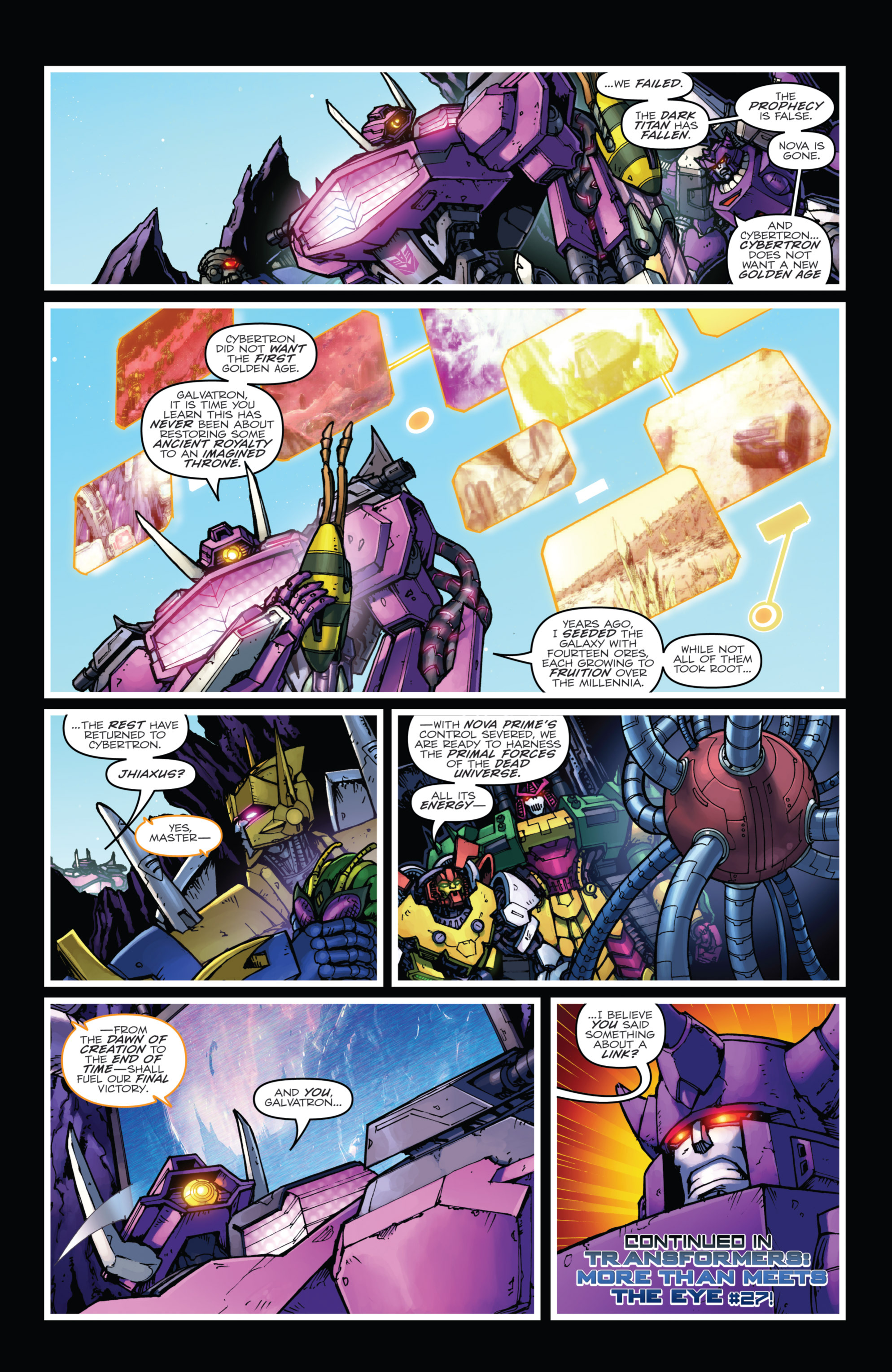 Read online Transformers: Robots In Disguise (2012) comic -  Issue #26 - 25