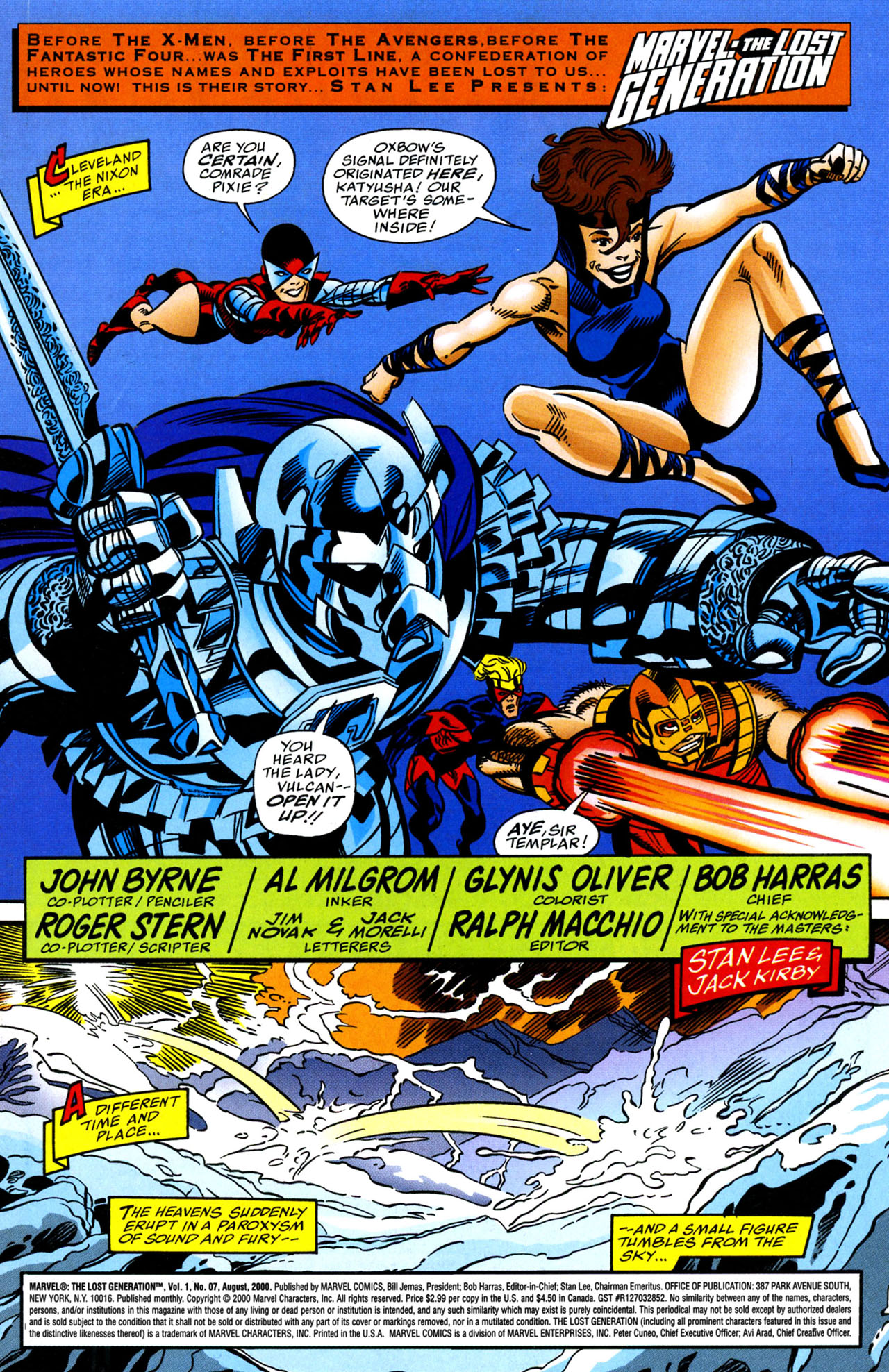 Read online Marvel: The Lost Generation comic -  Issue #7 - 2