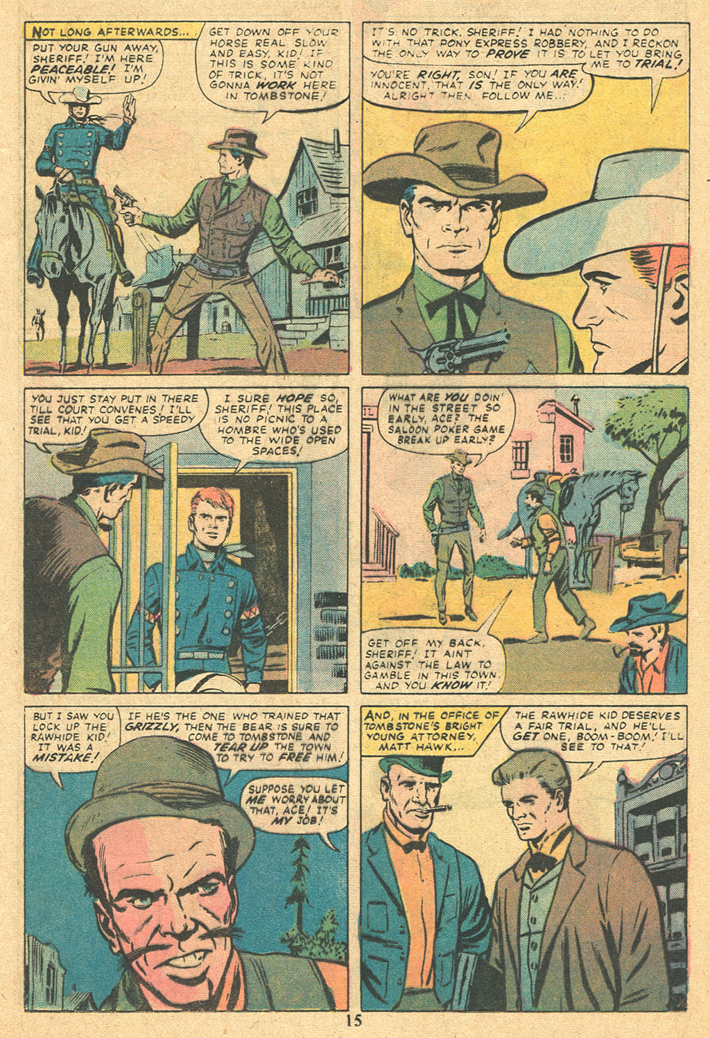 Read online The Rawhide Kid comic -  Issue #121 - 17