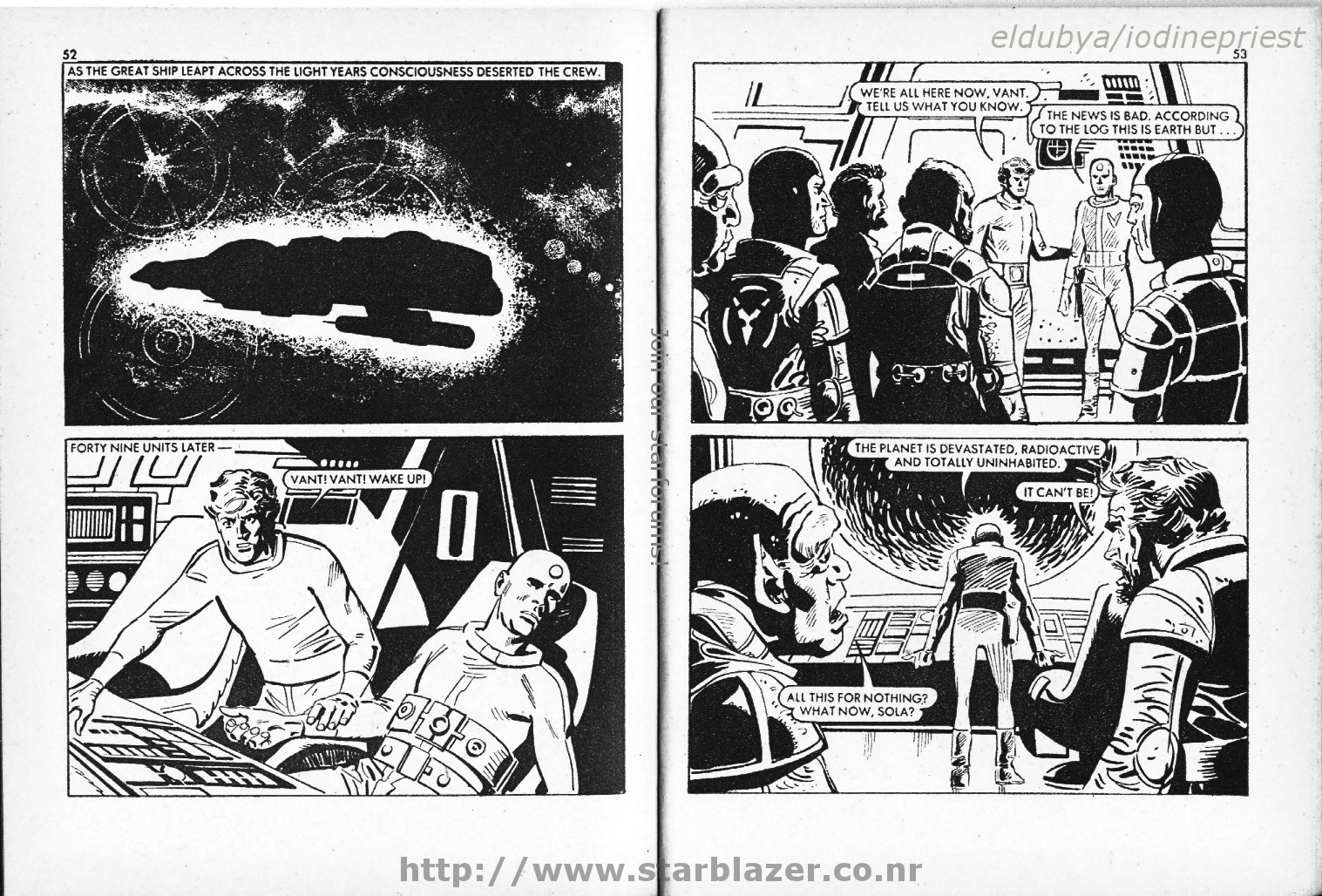 Read online Starblazer comic -  Issue #55 - 28