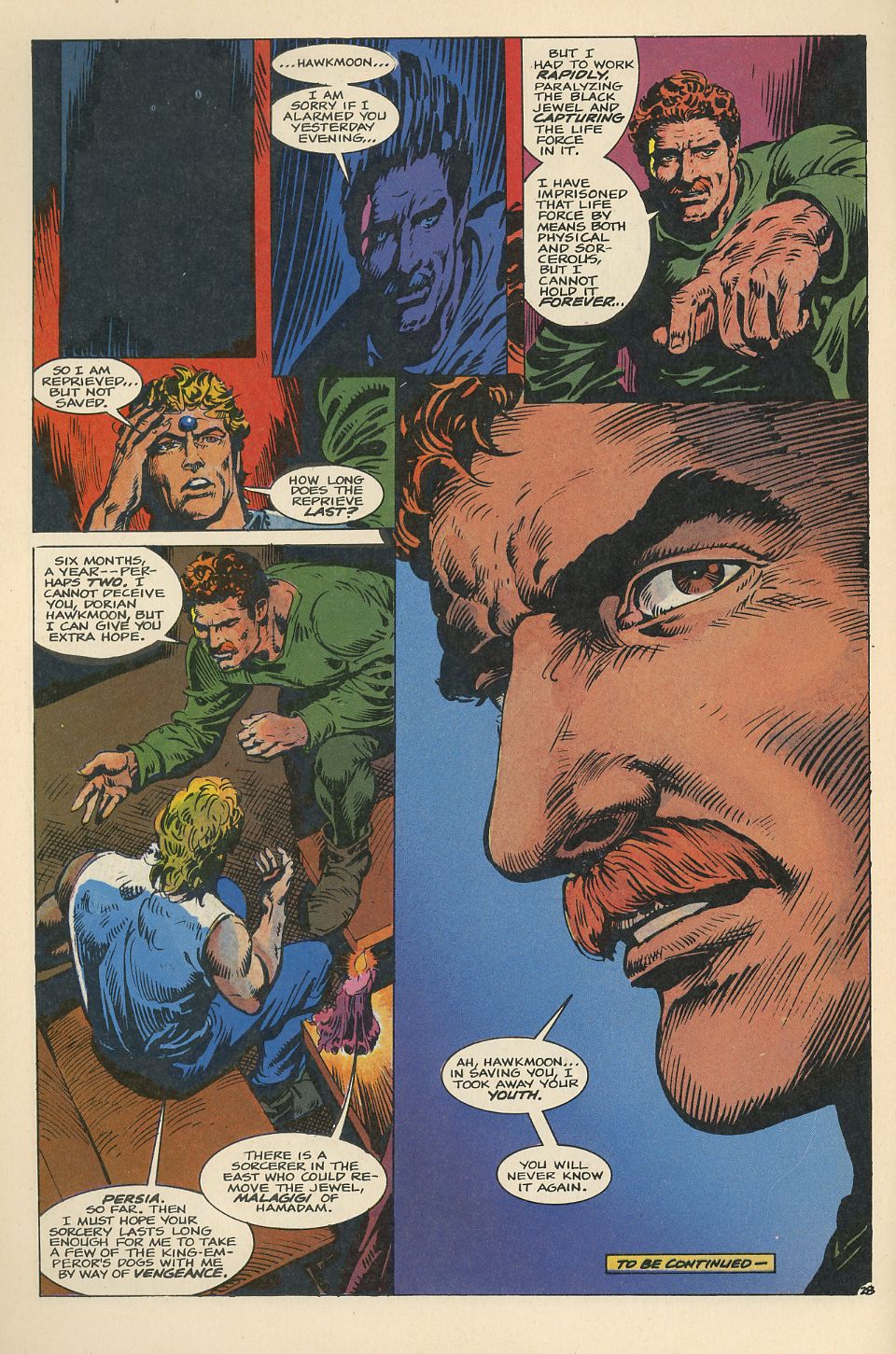 Read online Hawkmoon: The Jewel in the Skull comic -  Issue #2 - 34