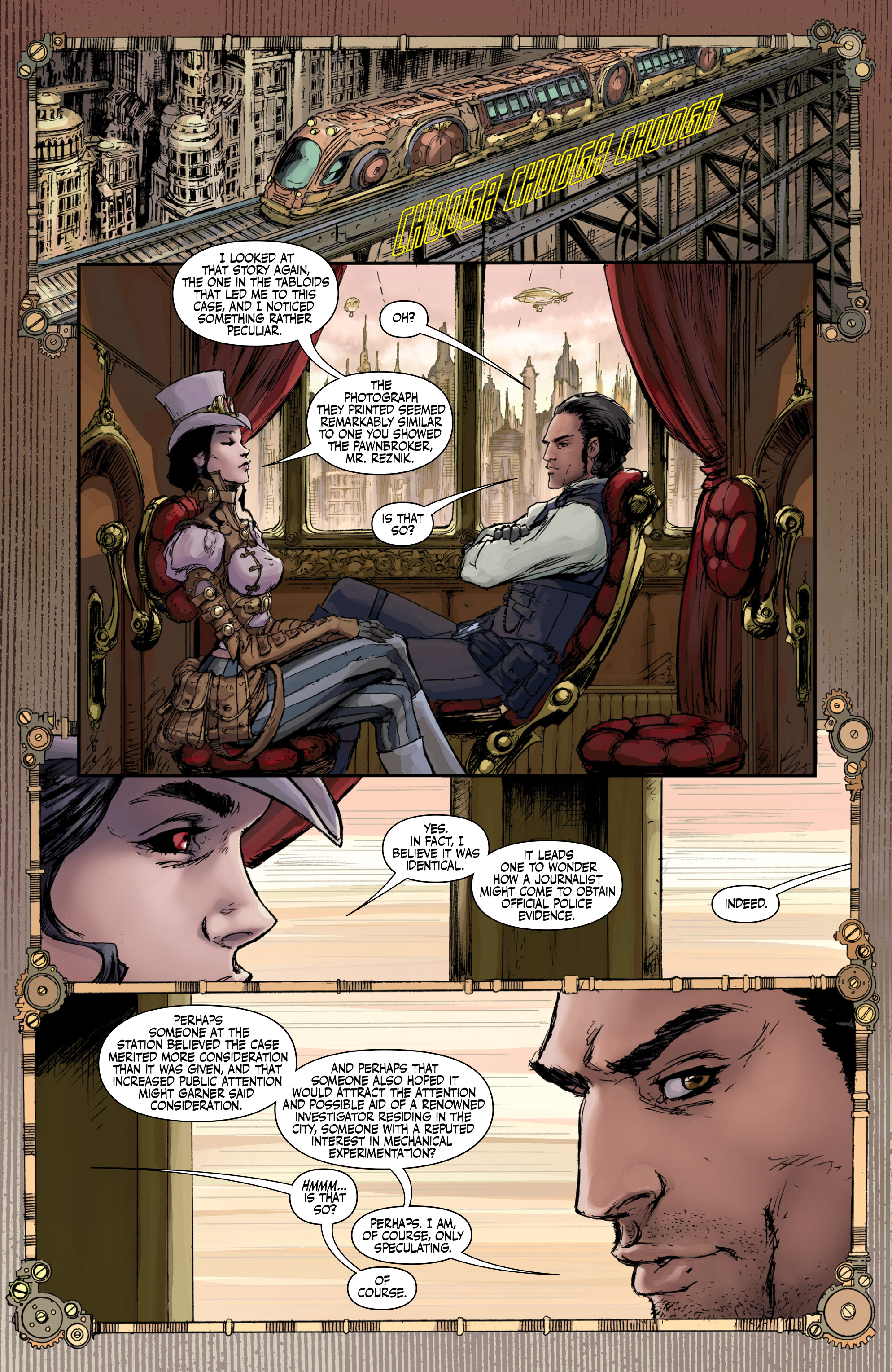 Read online Lady Mechanika: The Lost Boys of West Abbey comic -  Issue #3 - 30