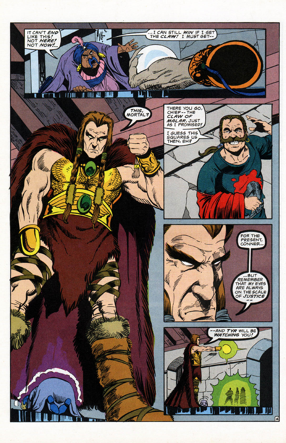 Read online Advanced Dungeons & Dragons comic -  Issue #16 - 17