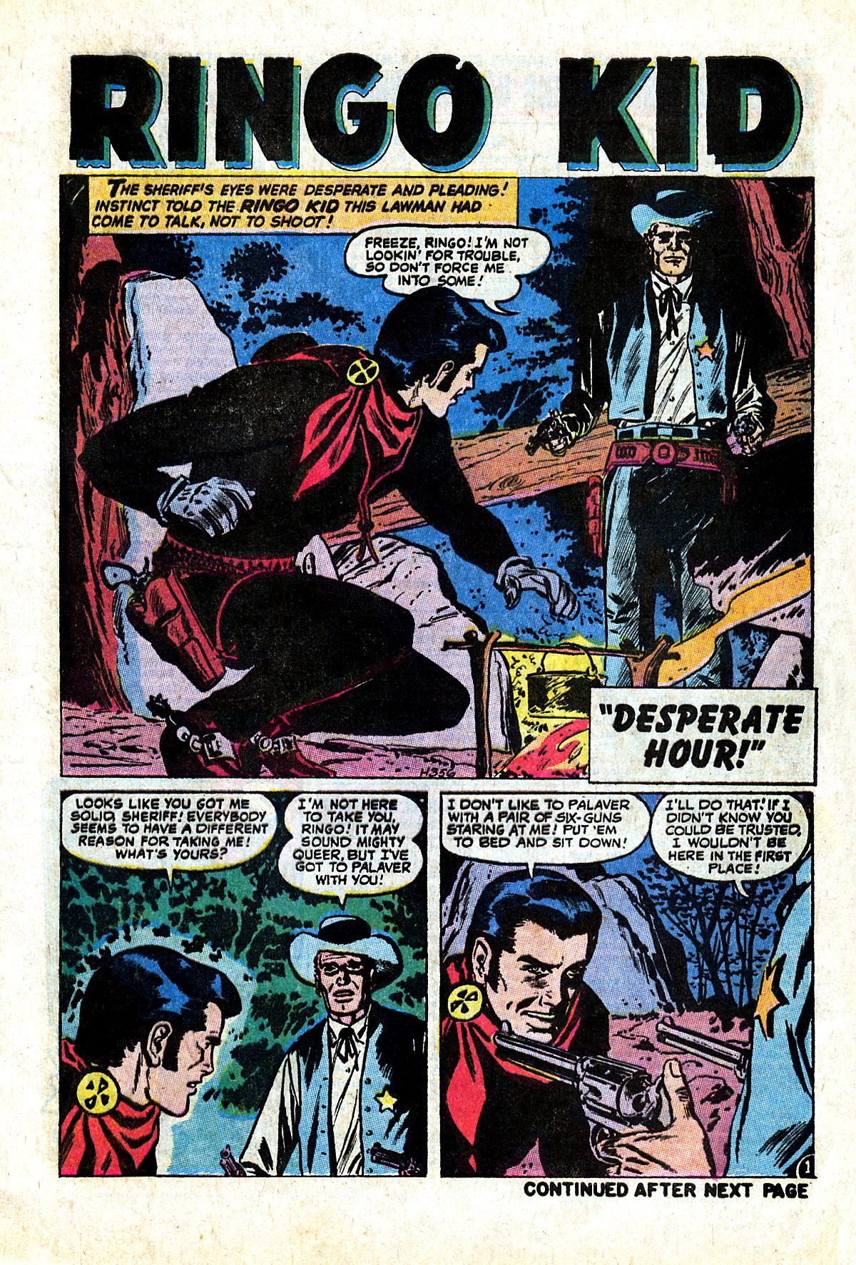 Read online Ringo Kid (1970) comic -  Issue #1 - 9