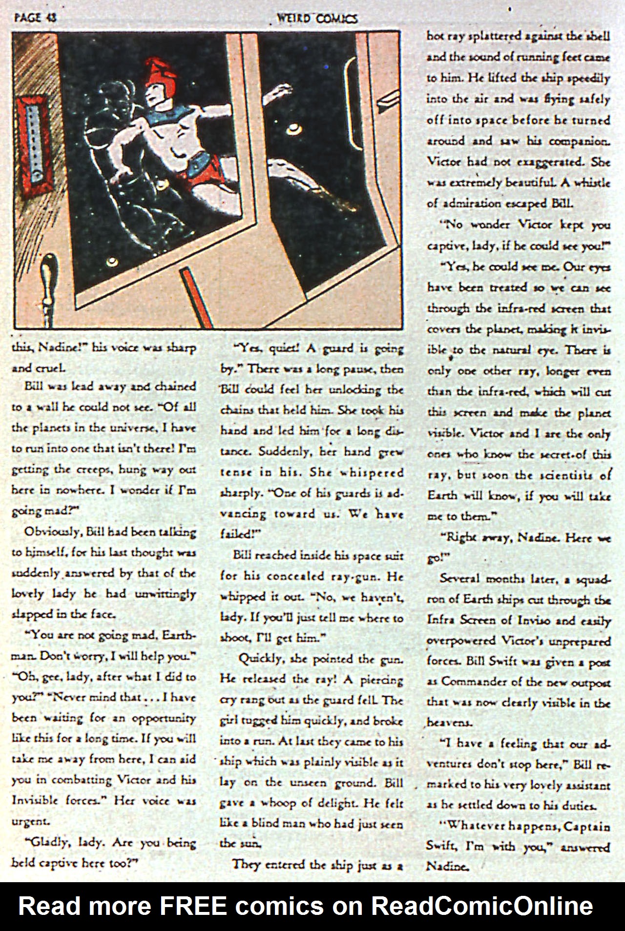 Read online Weird Comics comic -  Issue #1 - 48