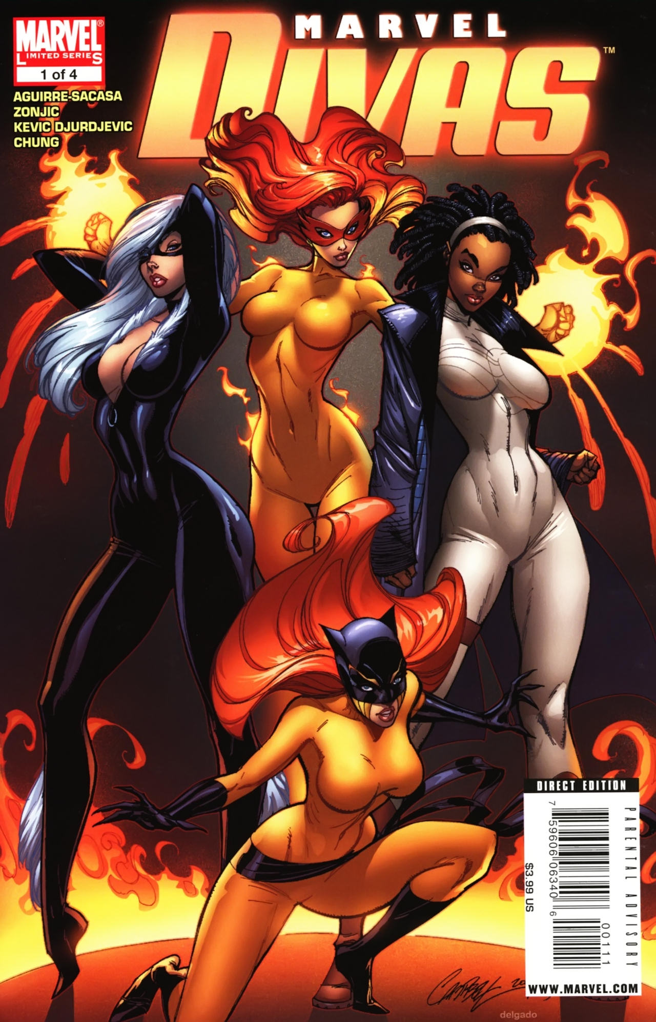 Read online Marvel Divas comic -  Issue #1 - 1