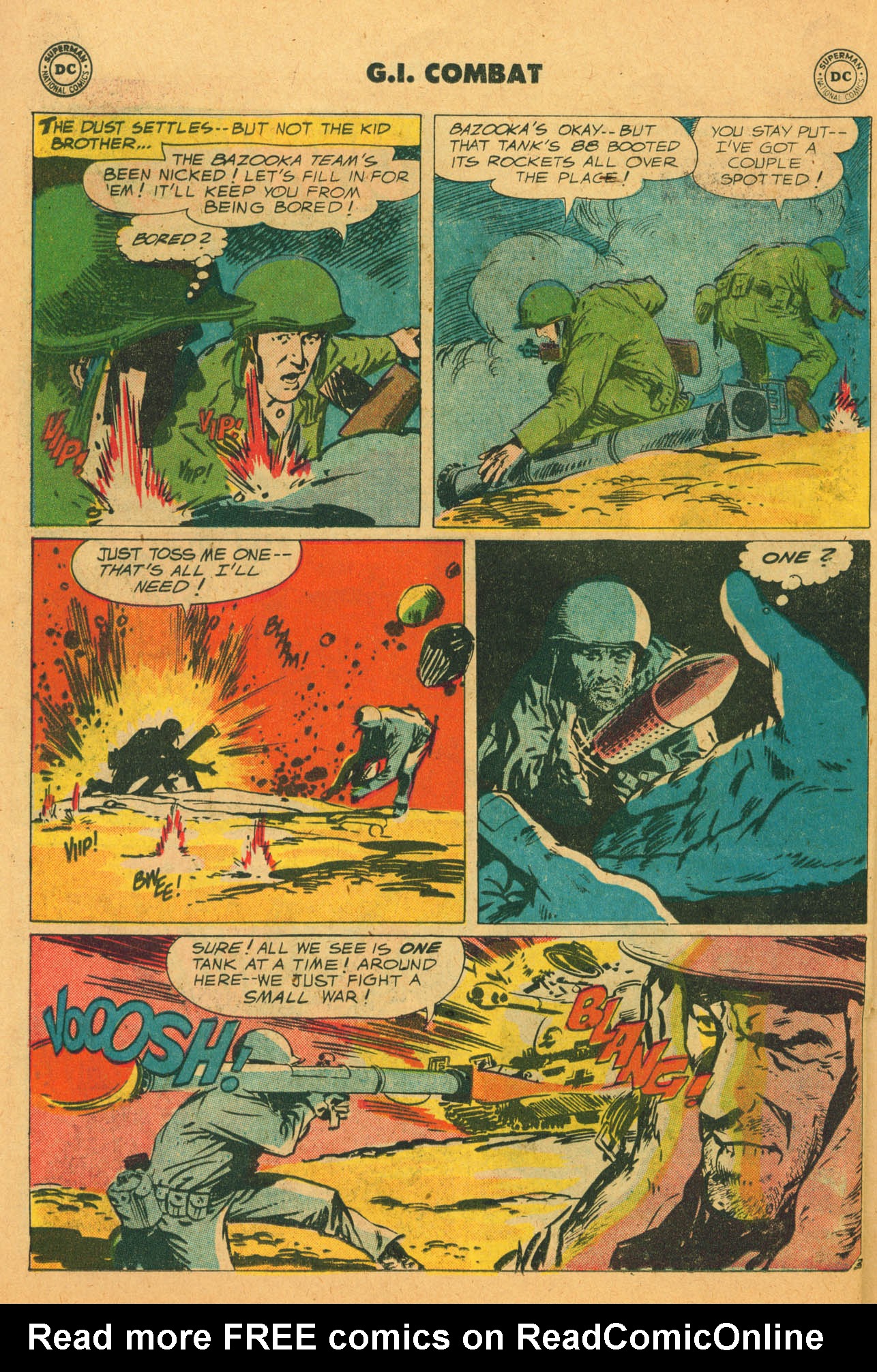 Read online G.I. Combat (1952) comic -  Issue #62 - 22