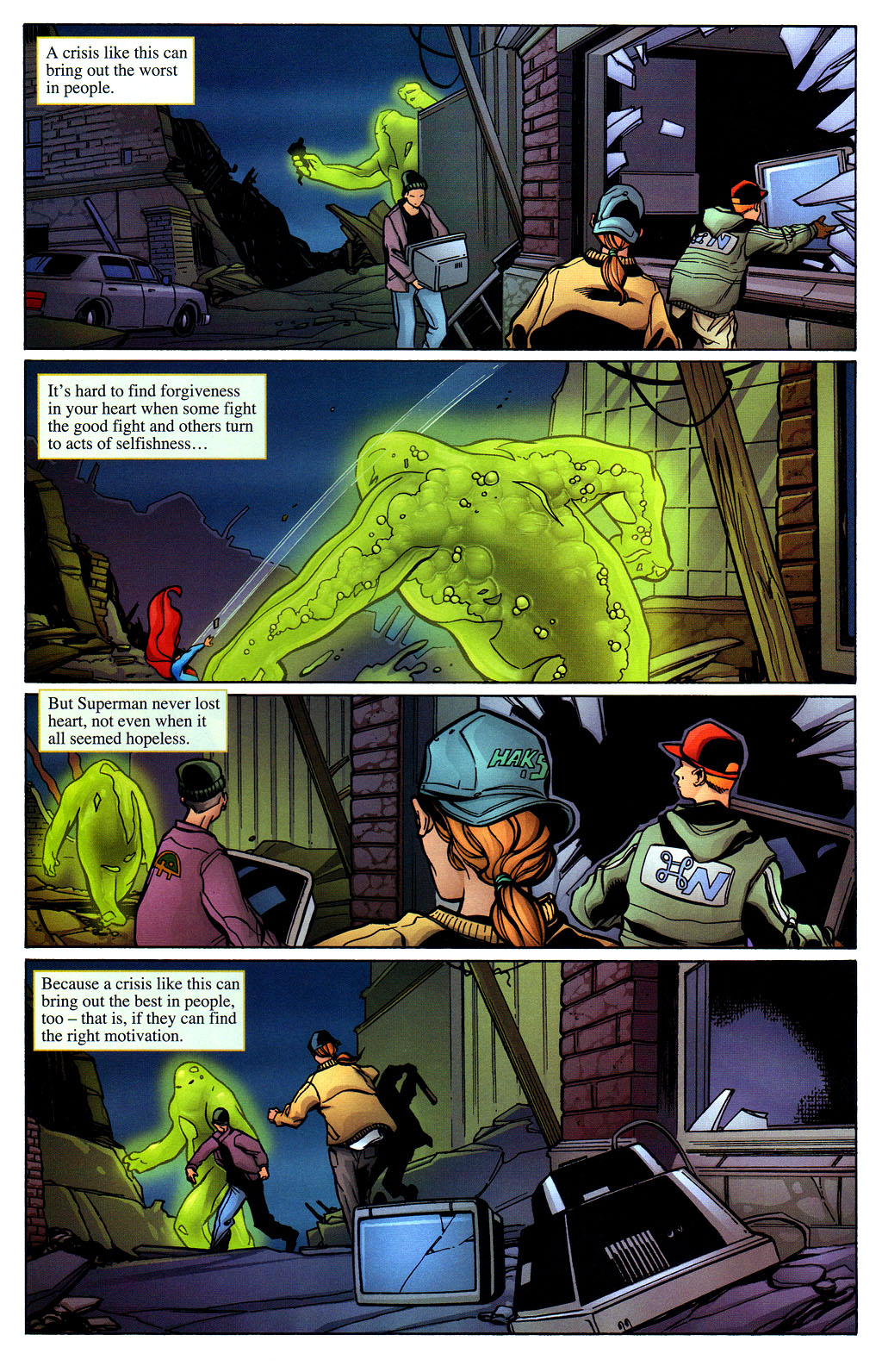 Read online Adventures of Superman (1987) comic -  Issue #648 - 12