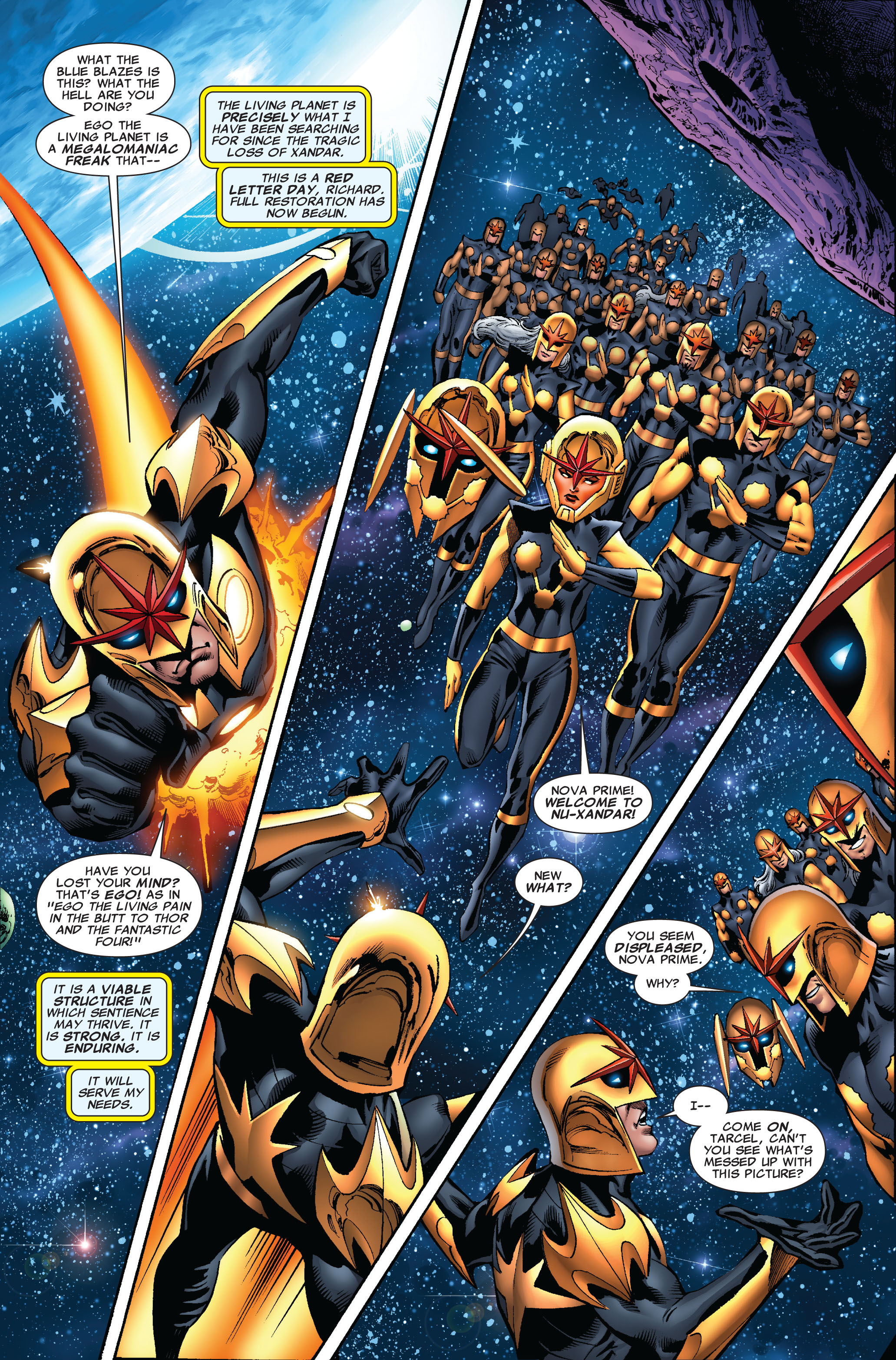 Read online Nova (2007) comic -  Issue #21 - 5
