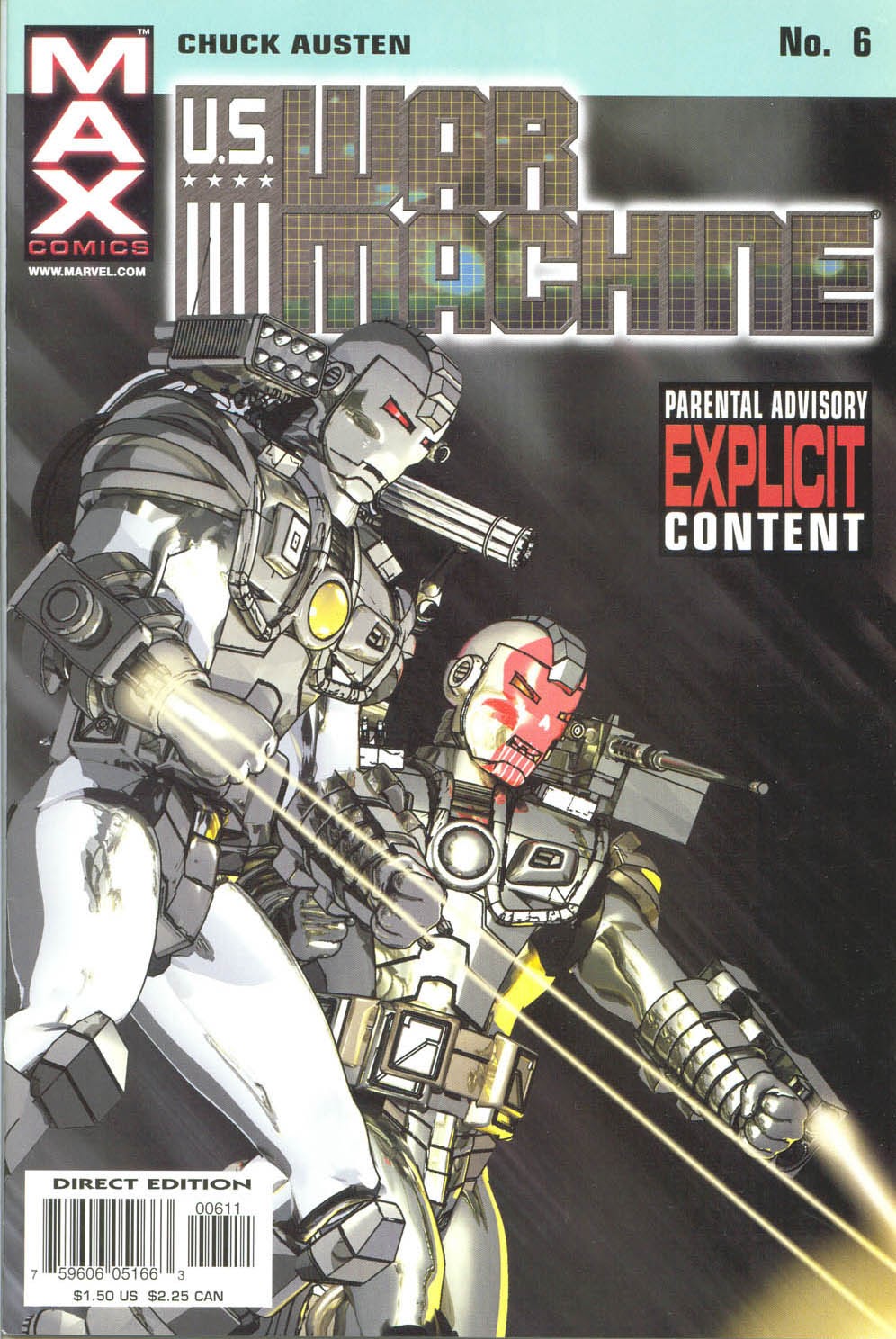 Read online U.S. War Machine comic -  Issue #6 - 2