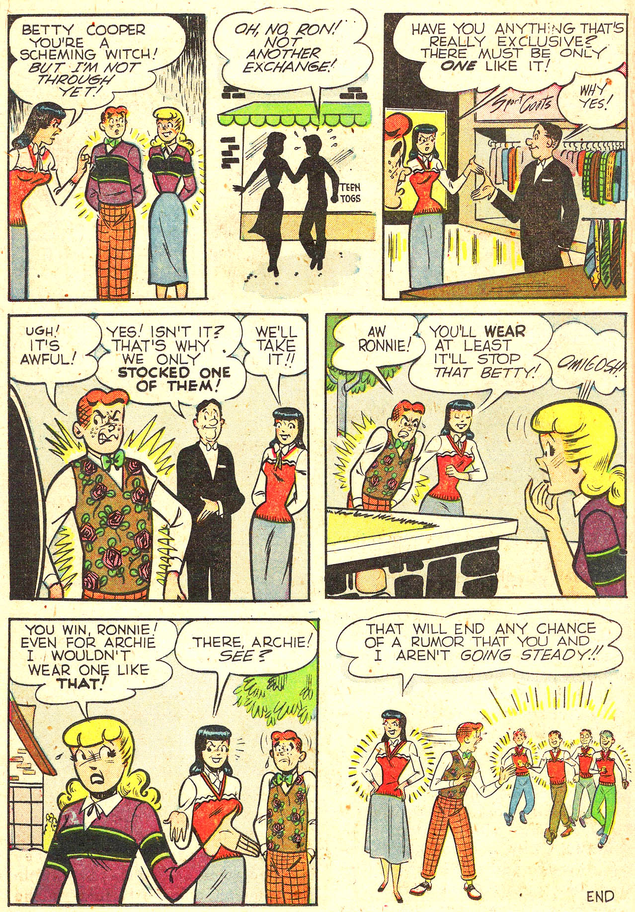 Read online Archie's Girls Betty and Veronica comic -  Issue # _Annual 6 - 54