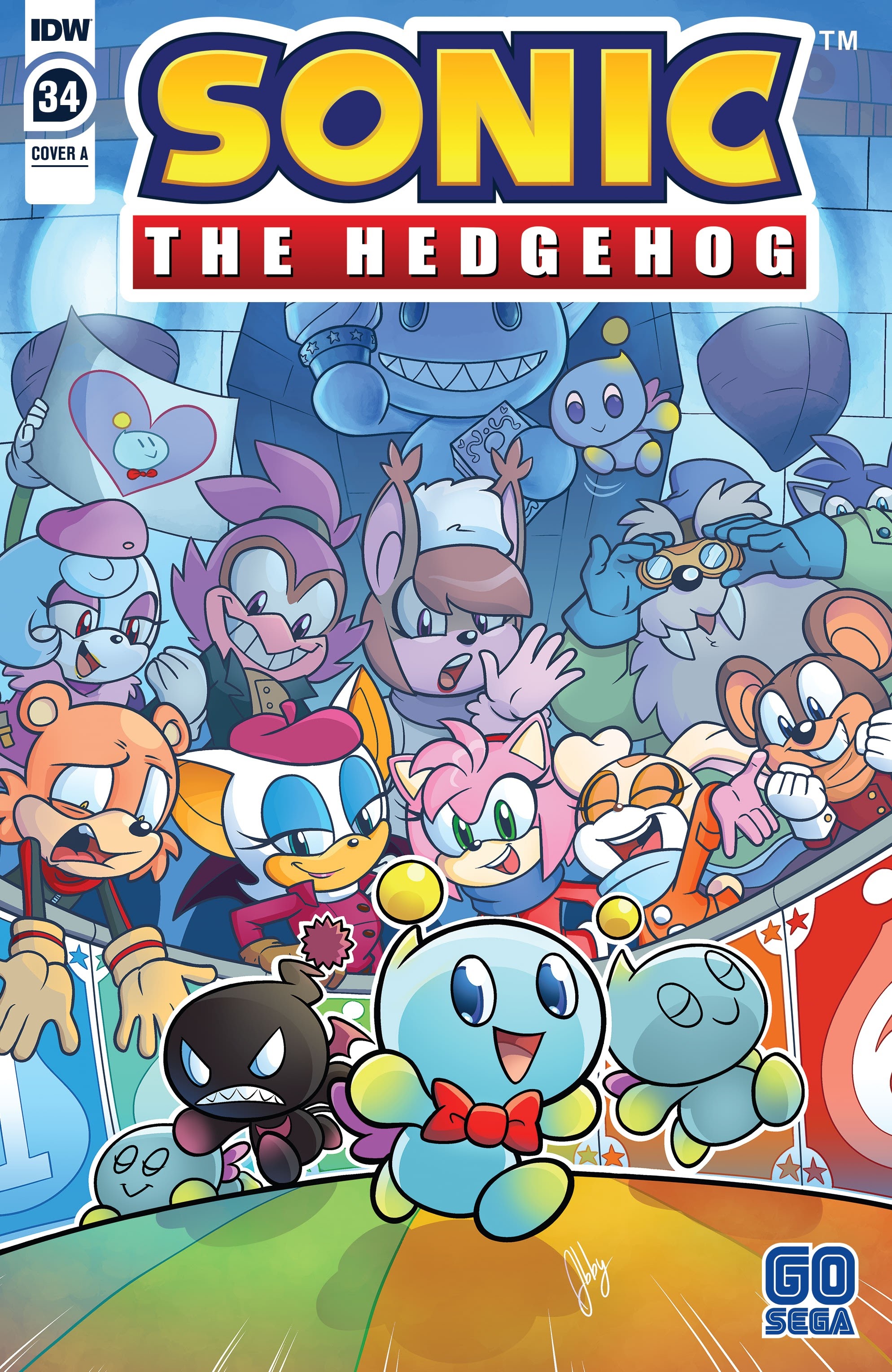 Read online Sonic the Hedgehog (2018) comic -  Issue #34 - 1