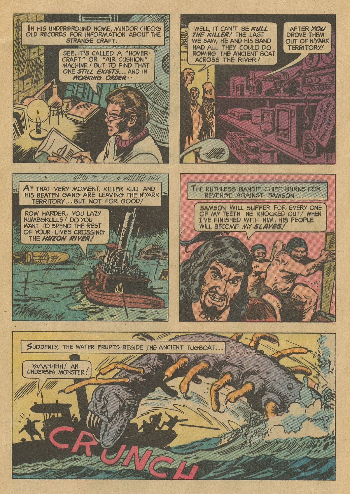 Read online Mighty Samson (1964) comic -  Issue #22 - 5