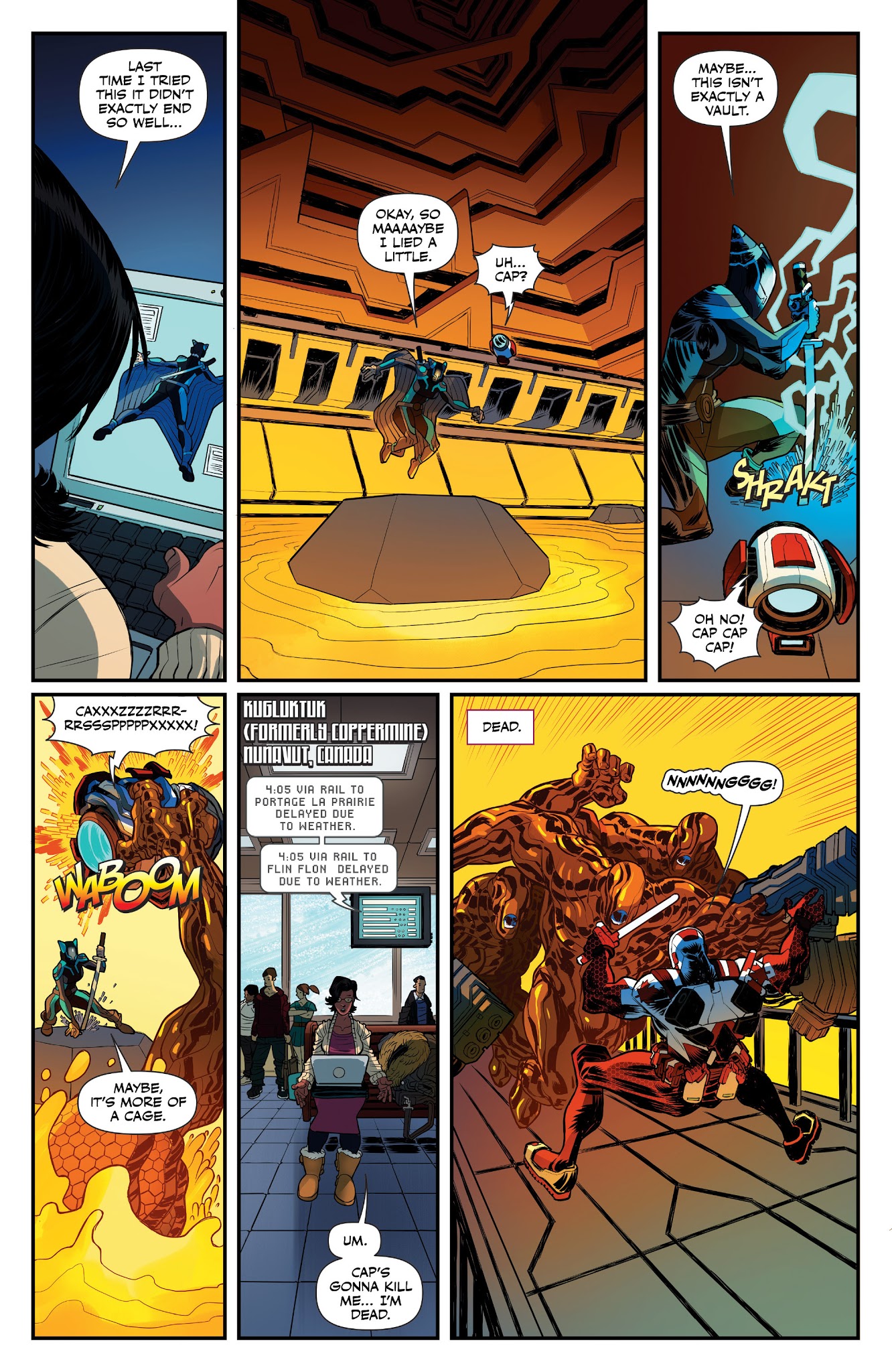 Read online Captain Canuck (2015) comic -  Issue #9 - 10