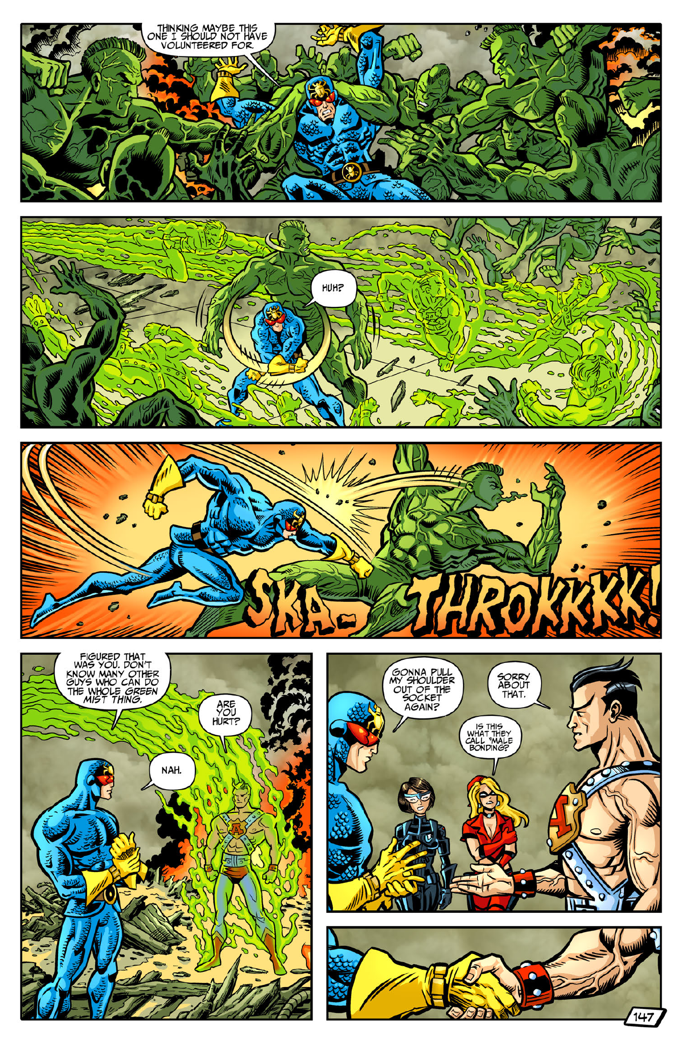 Read online John Aman Amazing Man comic -  Issue #6 - 33