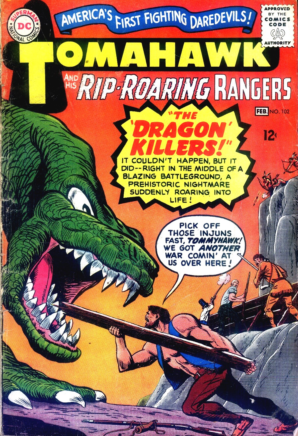 Read online Tomahawk comic -  Issue #102 - 1