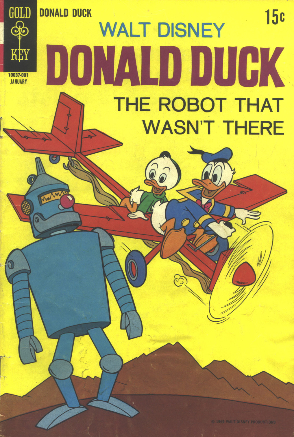 Read online Donald Duck (1962) comic -  Issue #129 - 1