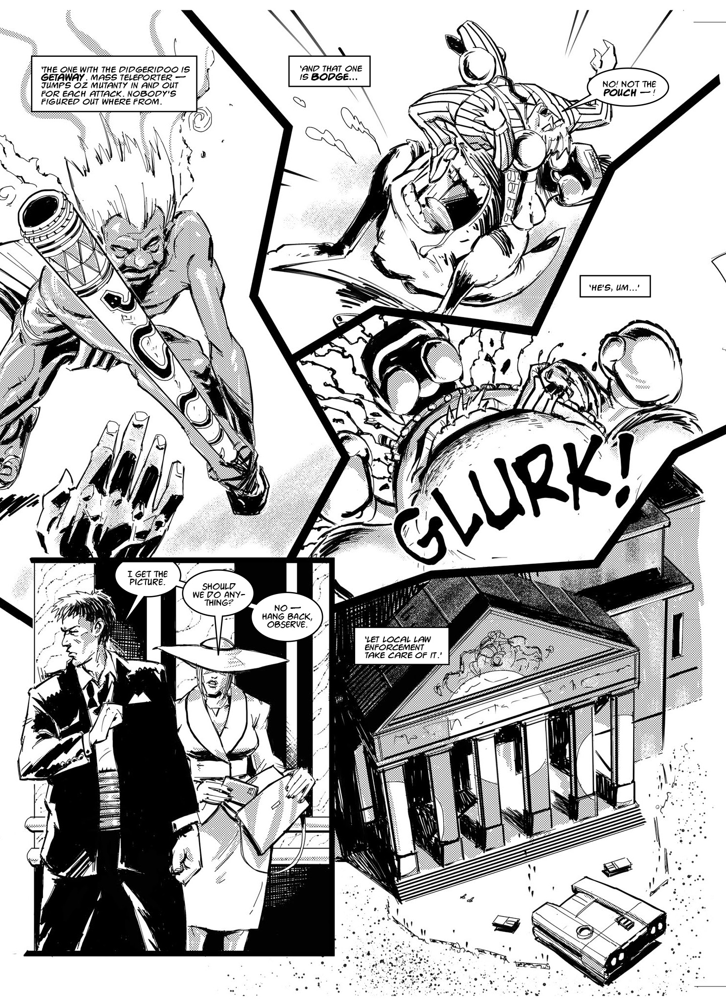 Read online Judge Dredd Megazine (Vol. 5) comic -  Issue #420 - 107