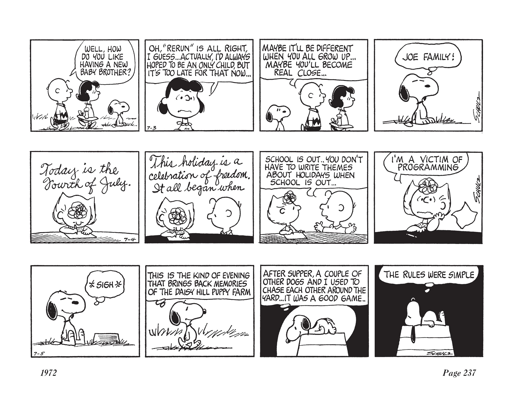 Read online The Complete Peanuts comic -  Issue # TPB 11 - 252