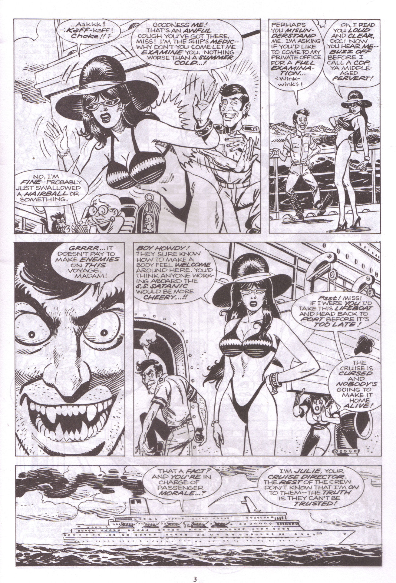 Read online Elvira, Mistress of the Dark comic -  Issue #53 - 5