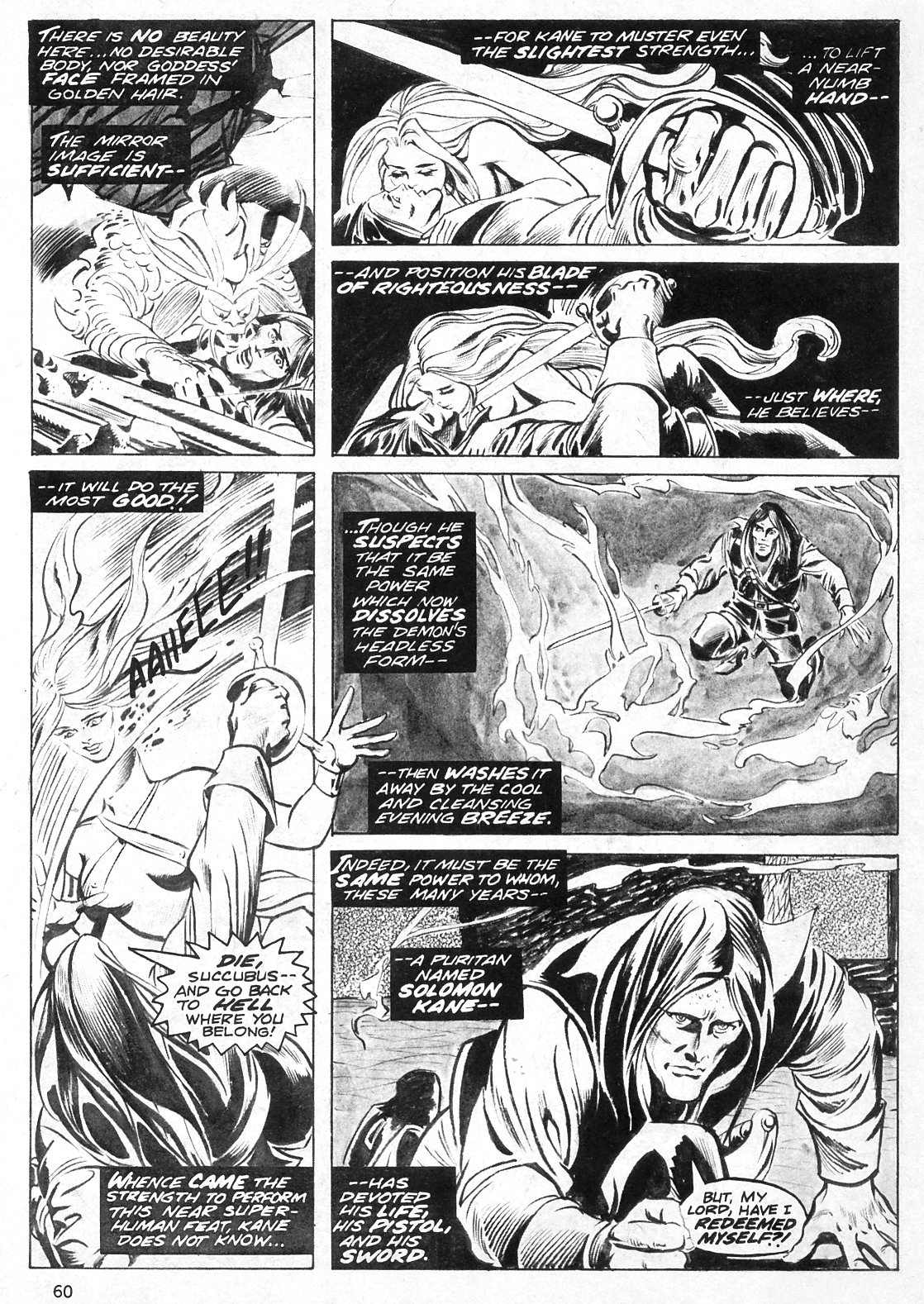 Read online The Savage Sword Of Conan comic -  Issue #25 - 60