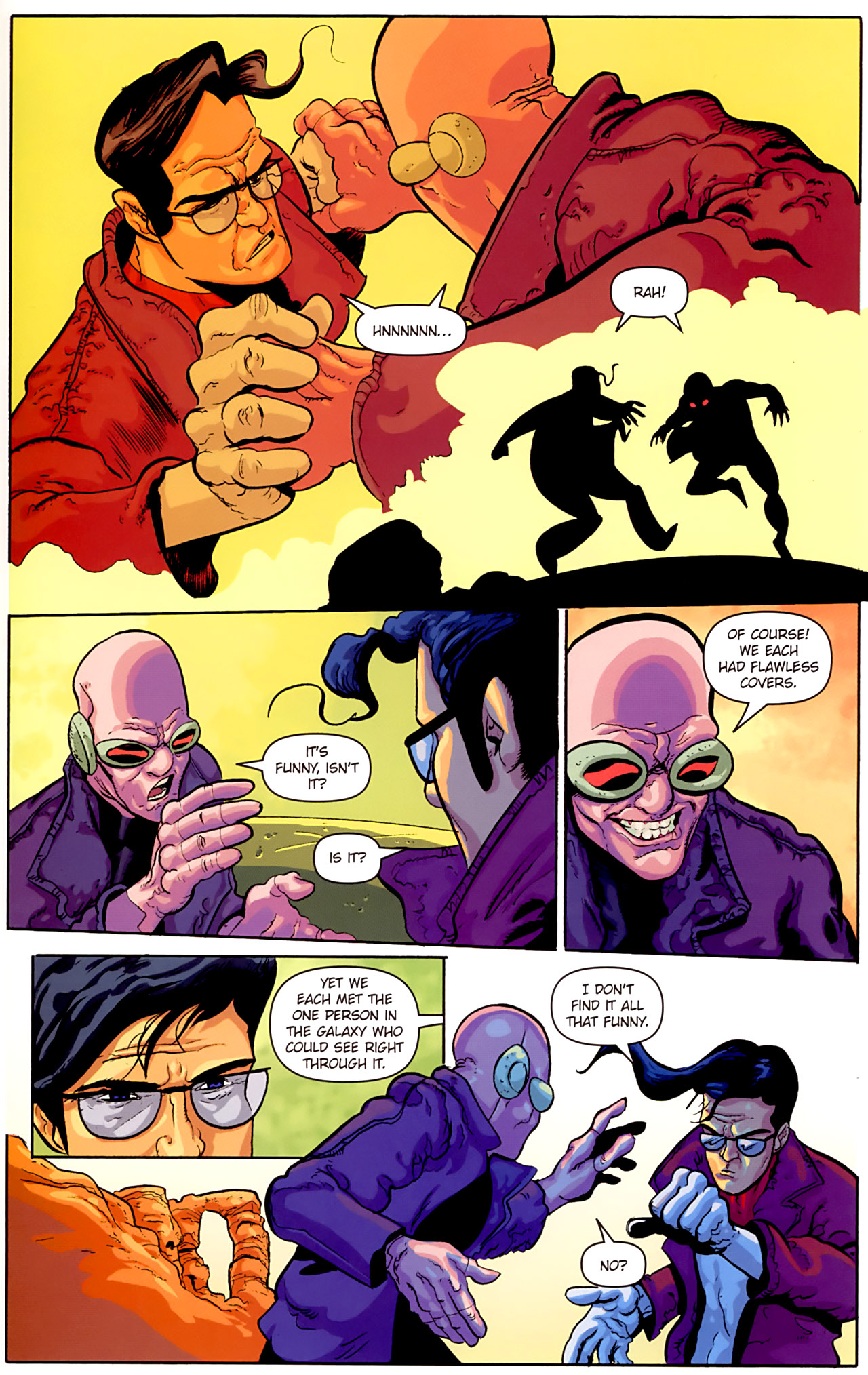 Read online Stephen Colbert's Tek Jansen comic -  Issue #2 - 24