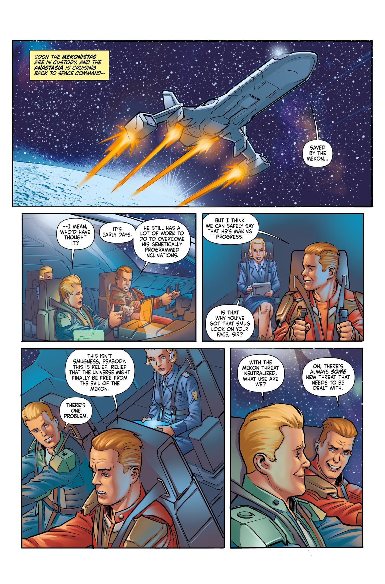 Read online Dan Dare (2017) comic -  Issue #1 - 21