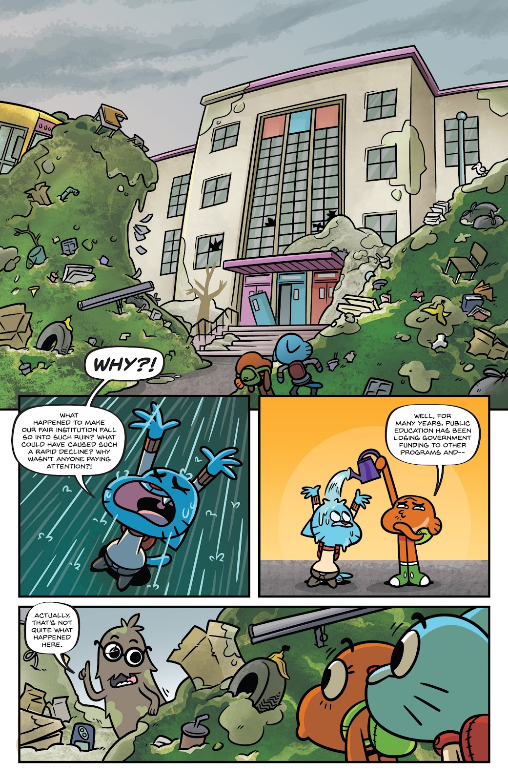 The Amazing World of Gumball 2015 Special issue Full - Page 12