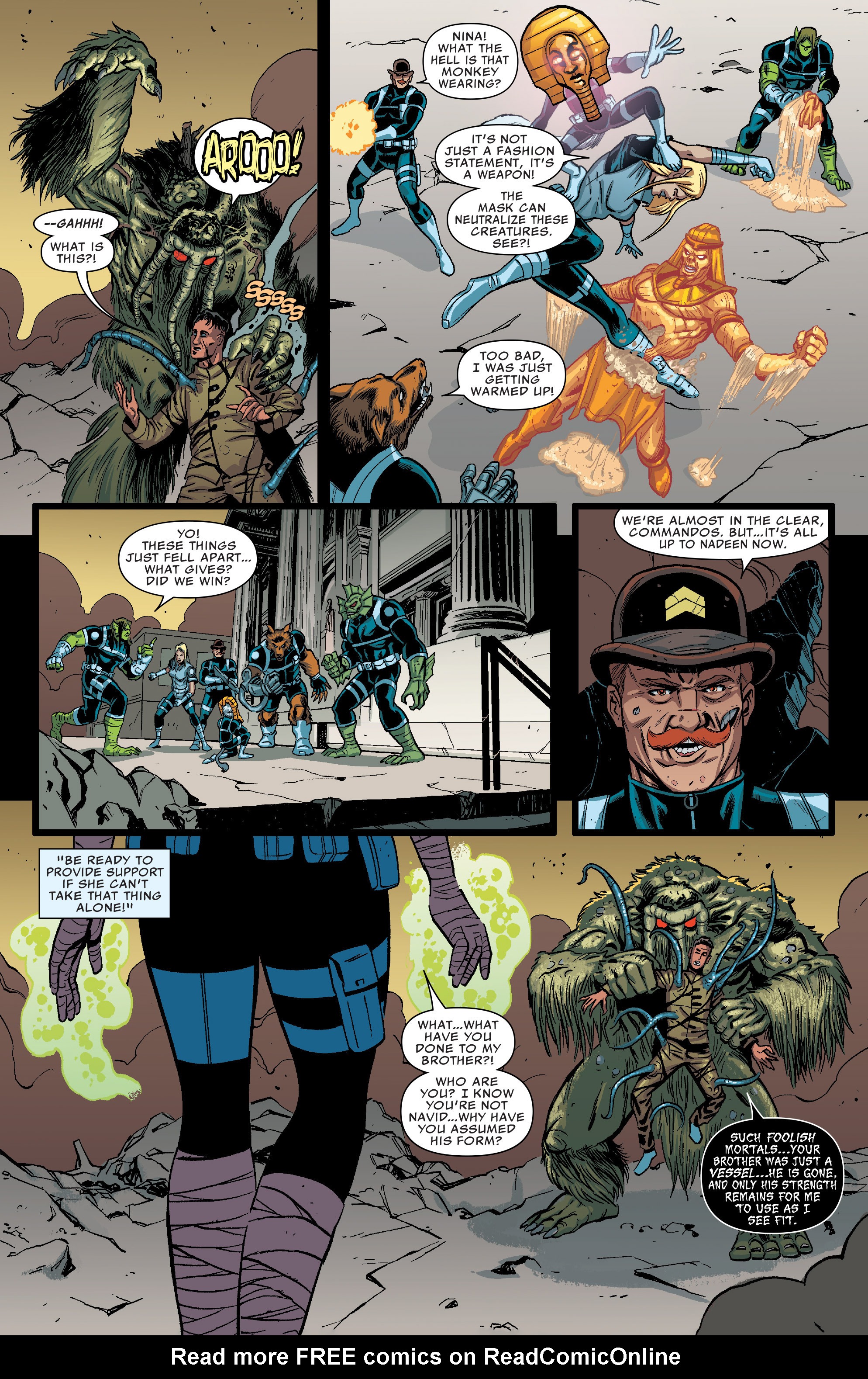 Read online Howling Commandos of S.H.I.E.L.D.: Monster Squad comic -  Issue # TPB - 120