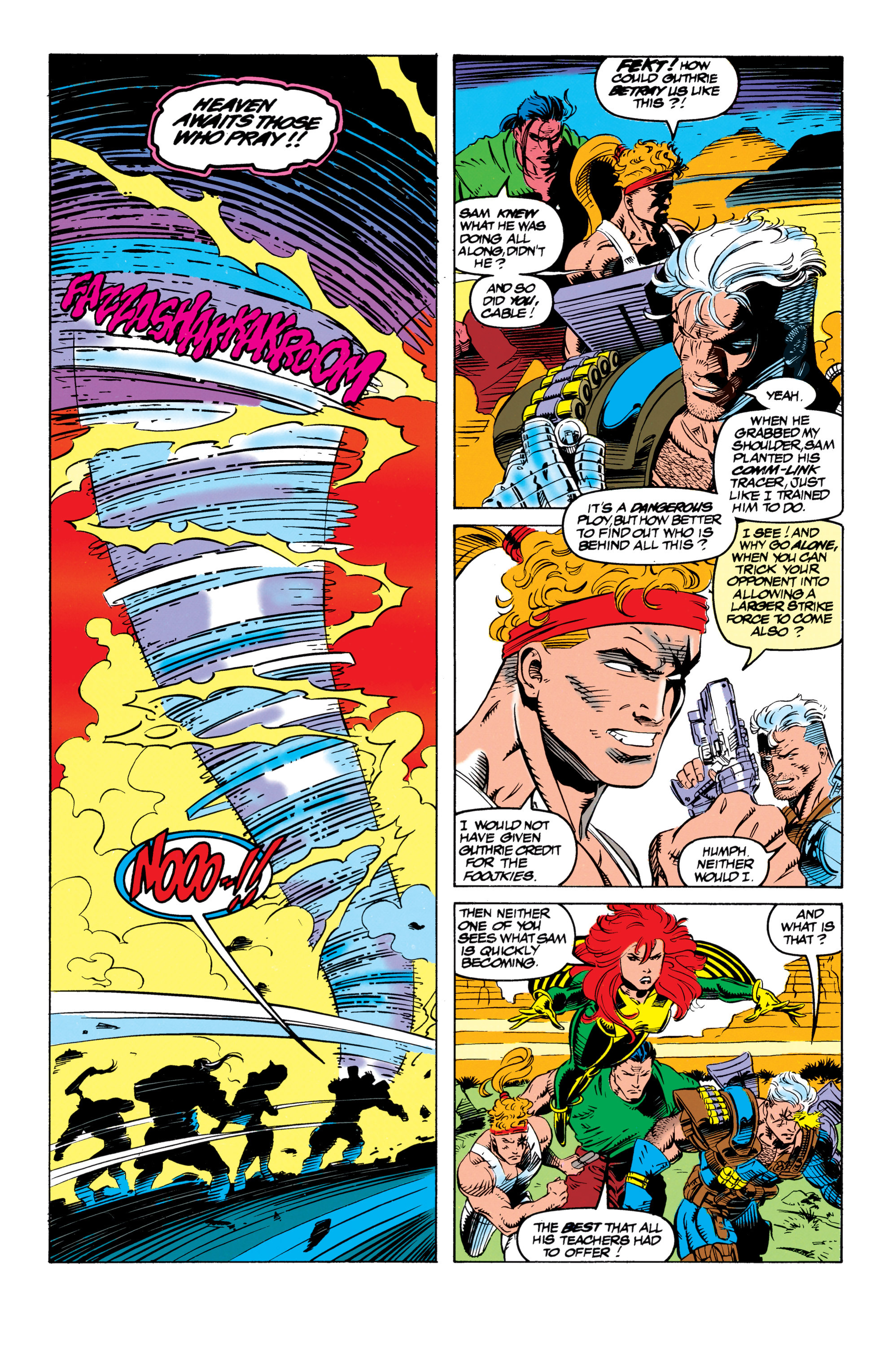 Read online X-Force (1991) comic -  Issue #25 - 25