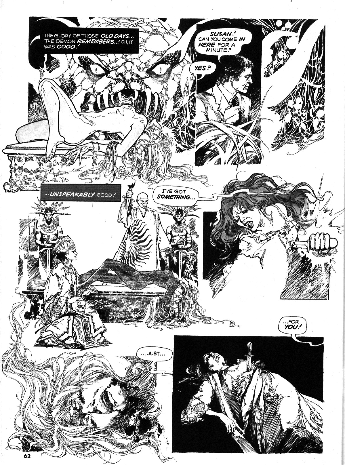 Read online Vampirella (1969) comic -  Issue #32 - 62