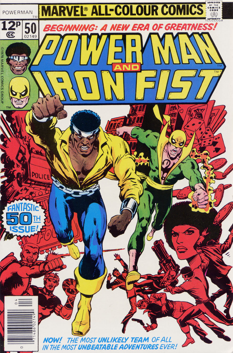 Read online Power Man and Iron Fist (1978) comic -  Issue #50 - 1