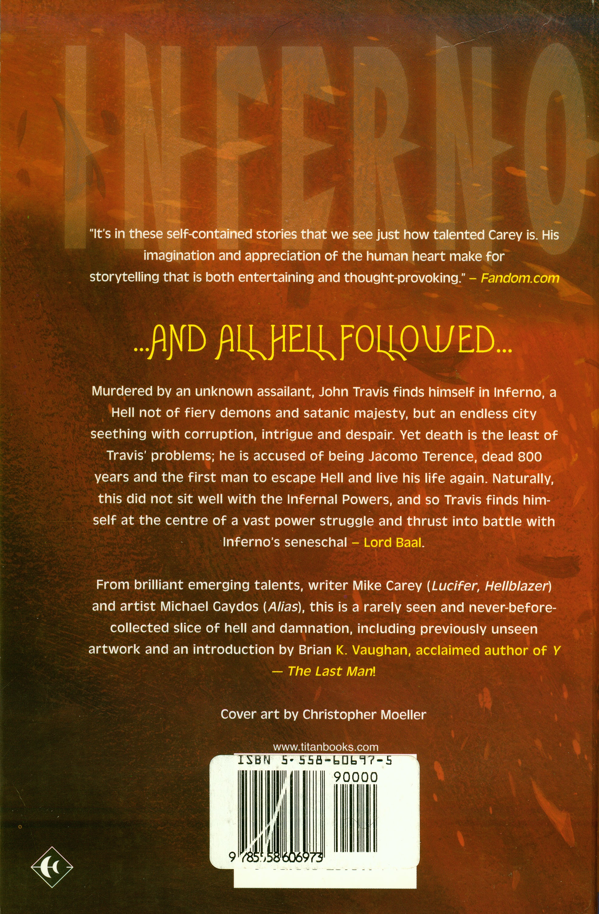 Read online Inferno (2003) comic -  Issue # TPB - 145