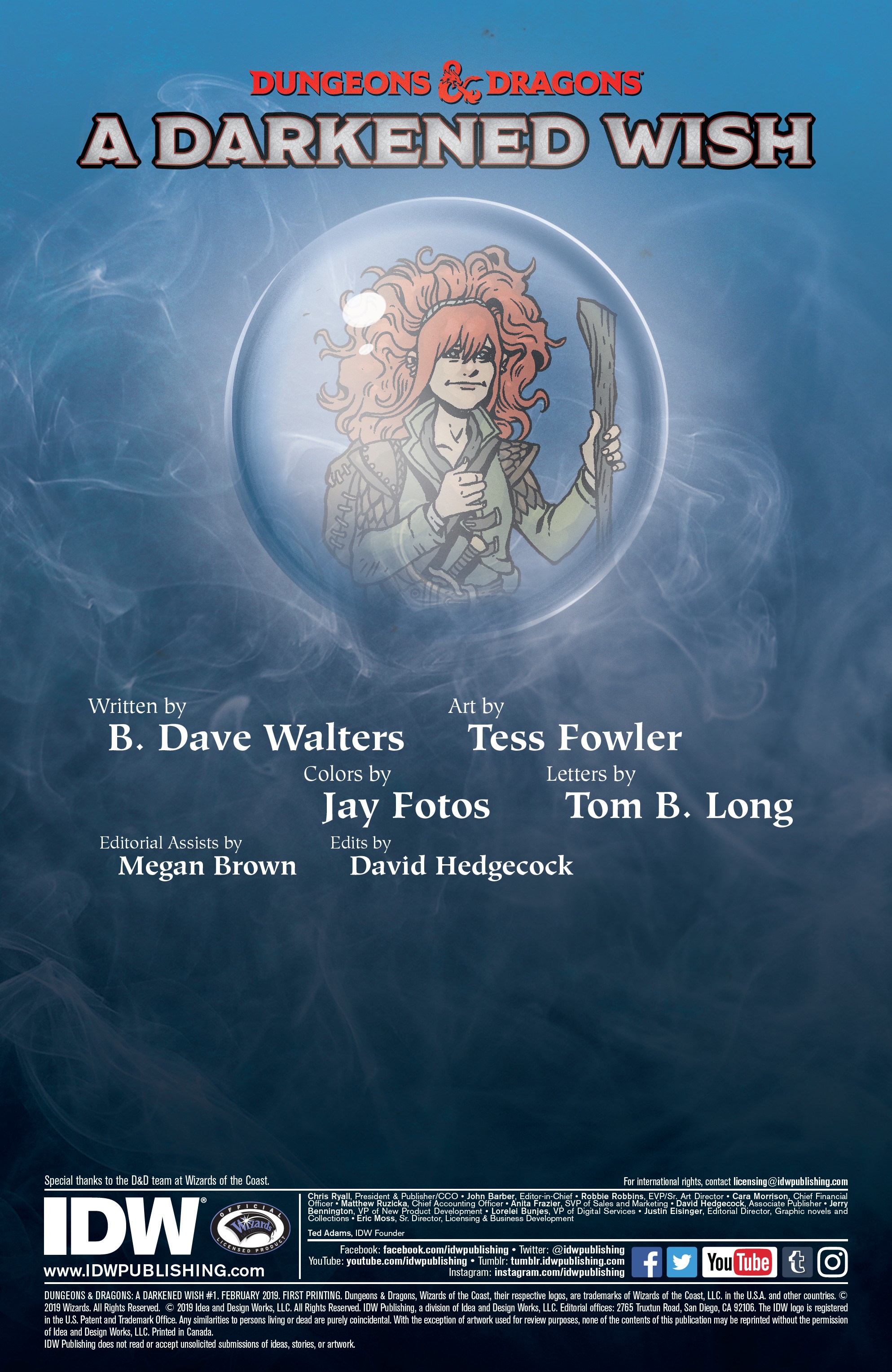 Read online Dungeon & Dragons: A Darkened Wish comic -  Issue #1 - 2