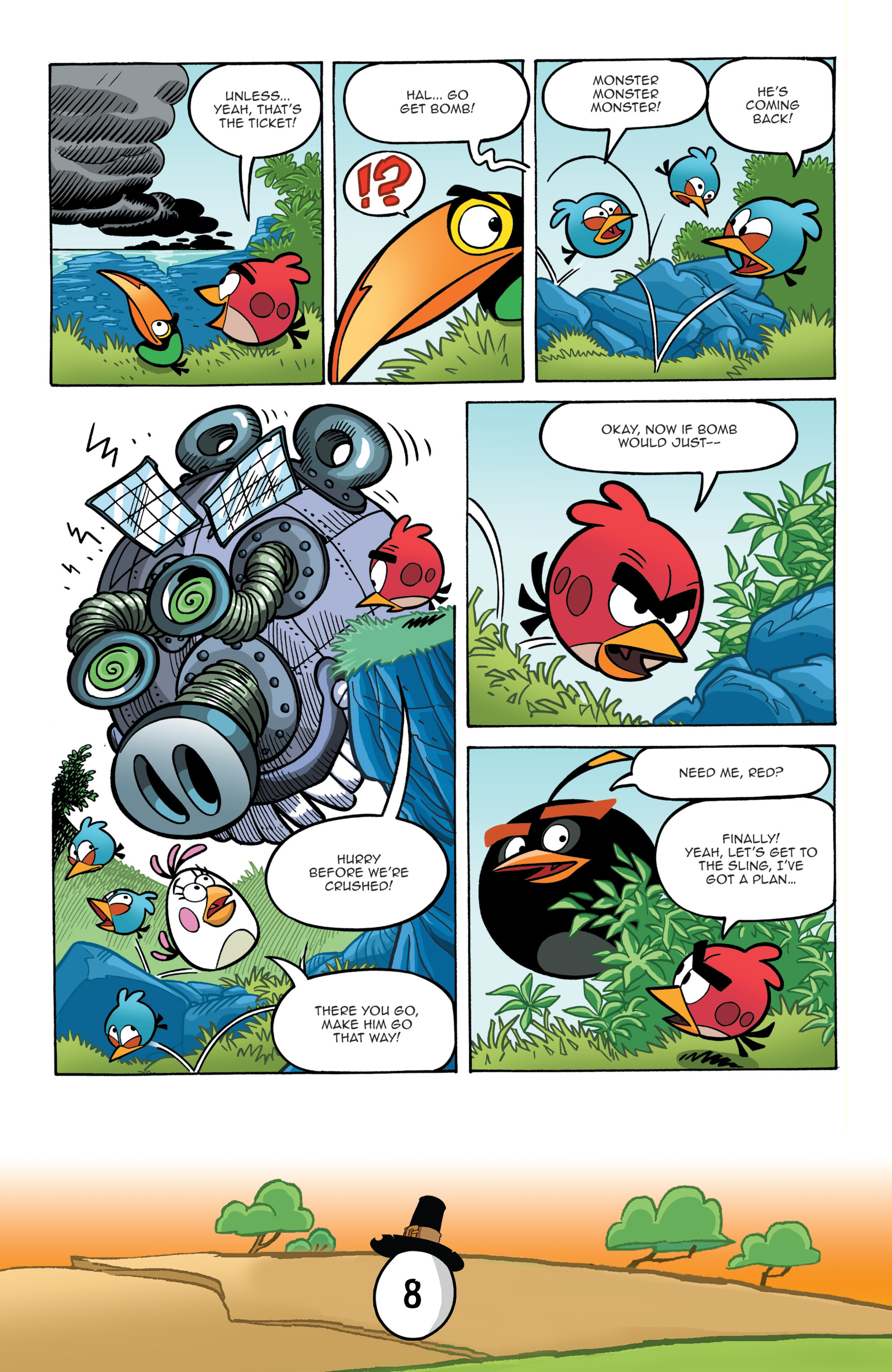 Read online Angry Birds Comics (2016) comic -  Issue #11 - 10