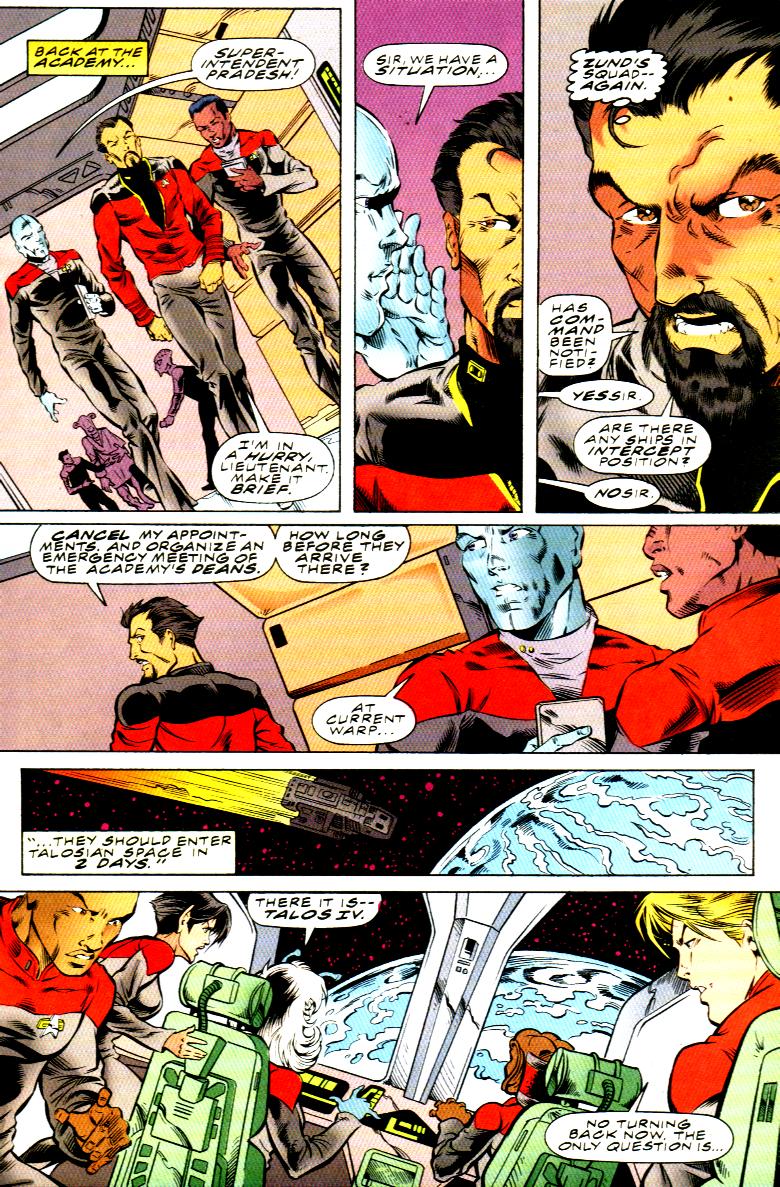 Read online Star Trek: Starfleet Academy (1996) comic -  Issue #9 - 11