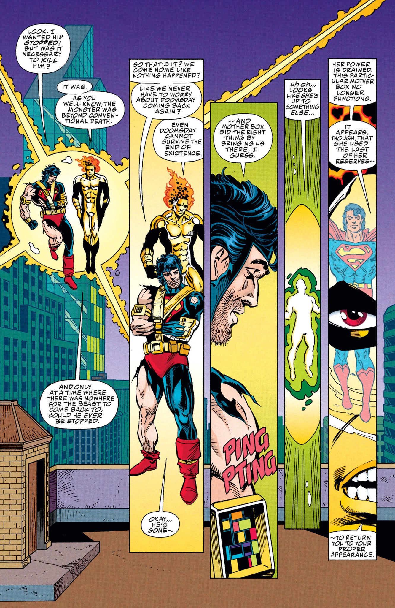 Read online Superman: Doomsday comic -  Issue # TPB - 138