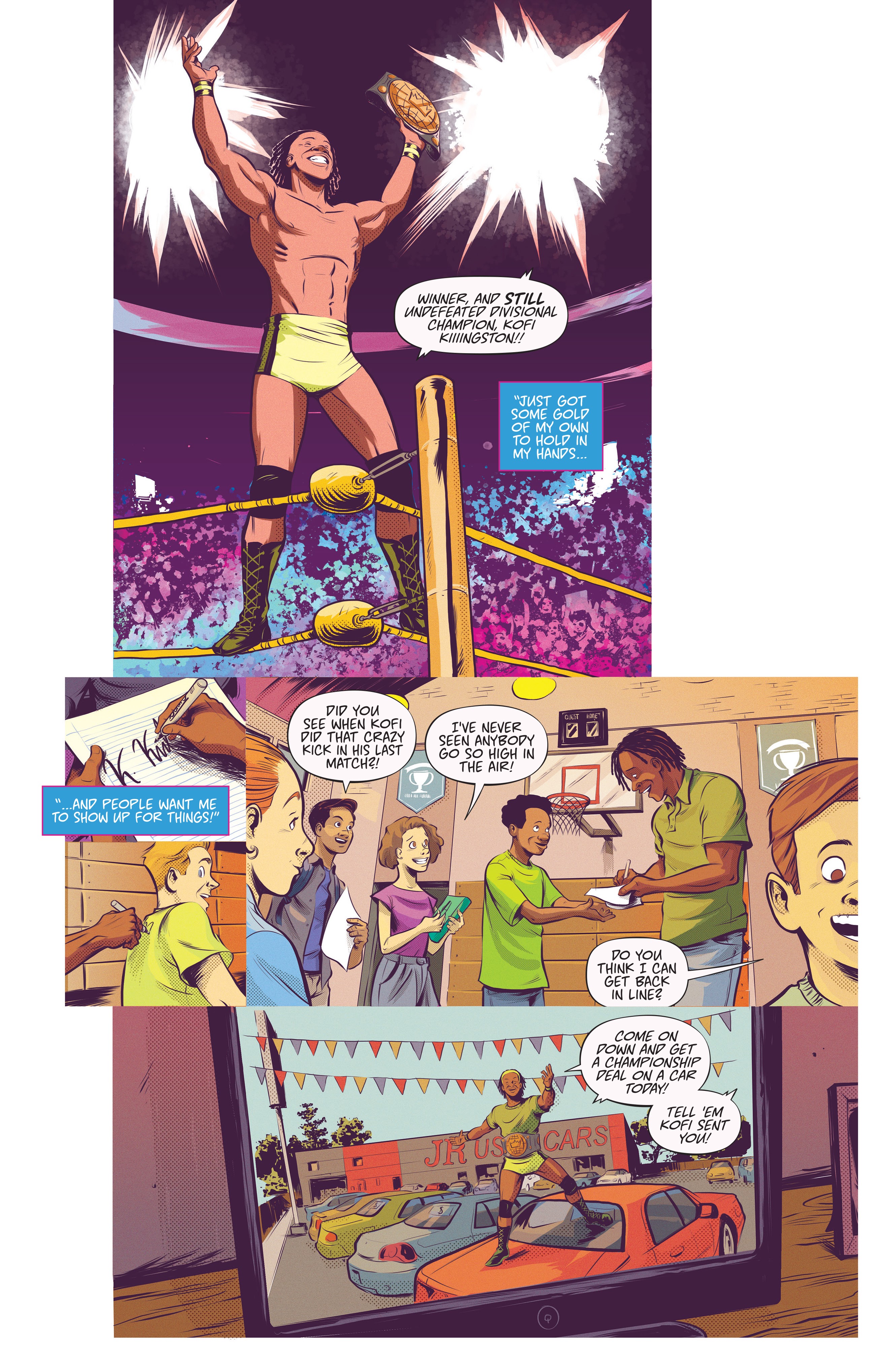 Read online WWE The New Day: Power of Positivity comic -  Issue #1 - 20